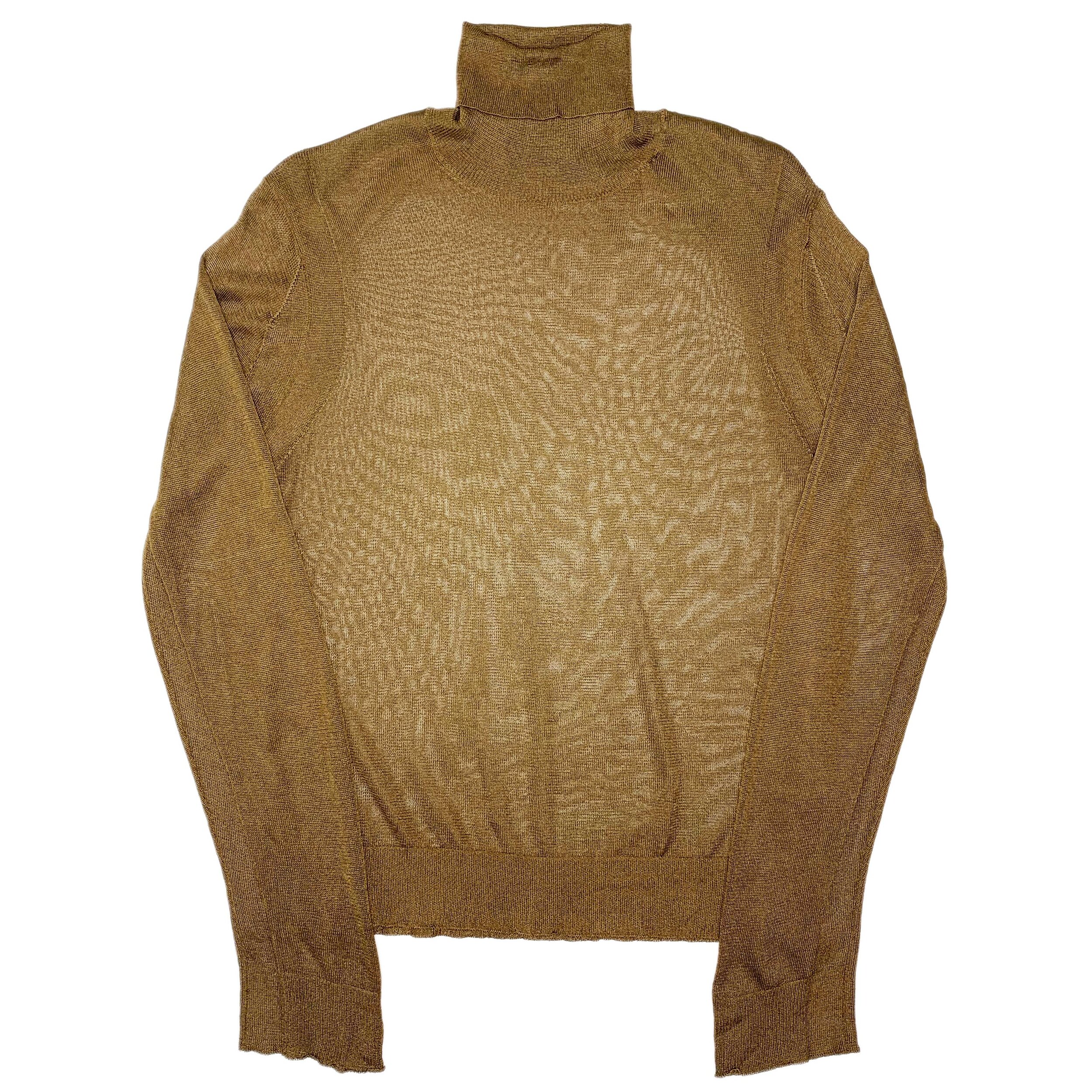 Sheer Acrylic Turtleneck