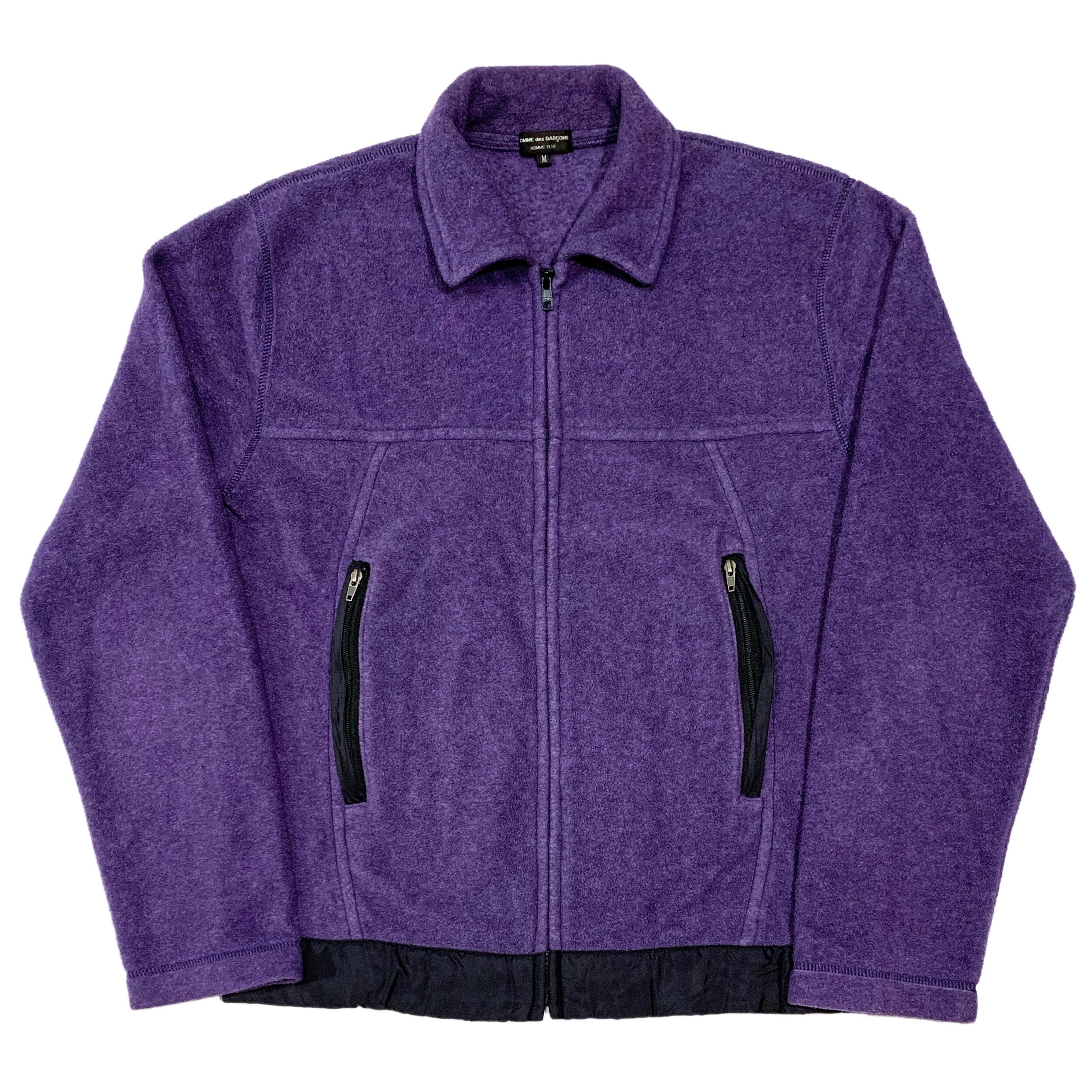 Polyester-Rayon Blend Fleece Jacket