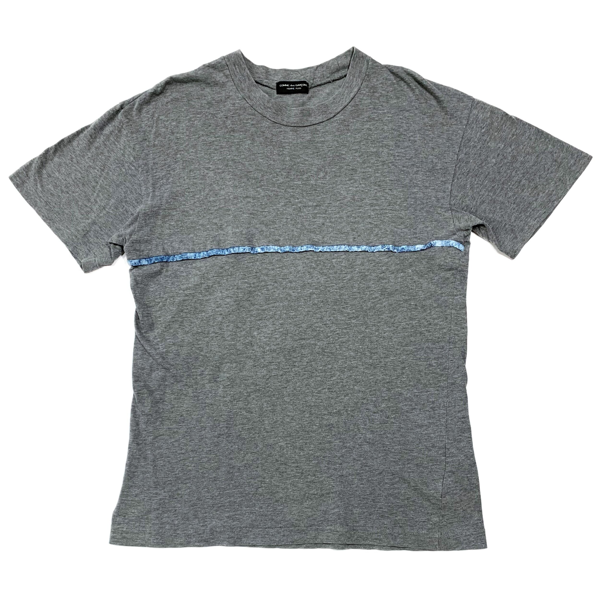 Tie-Dye Stripe Cotton T-Shirt