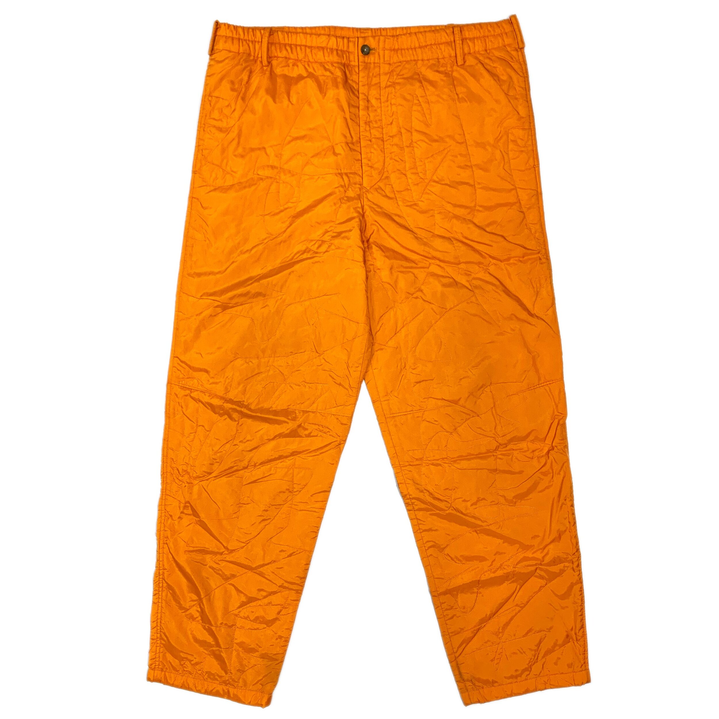 Overstitched Nylon Pants