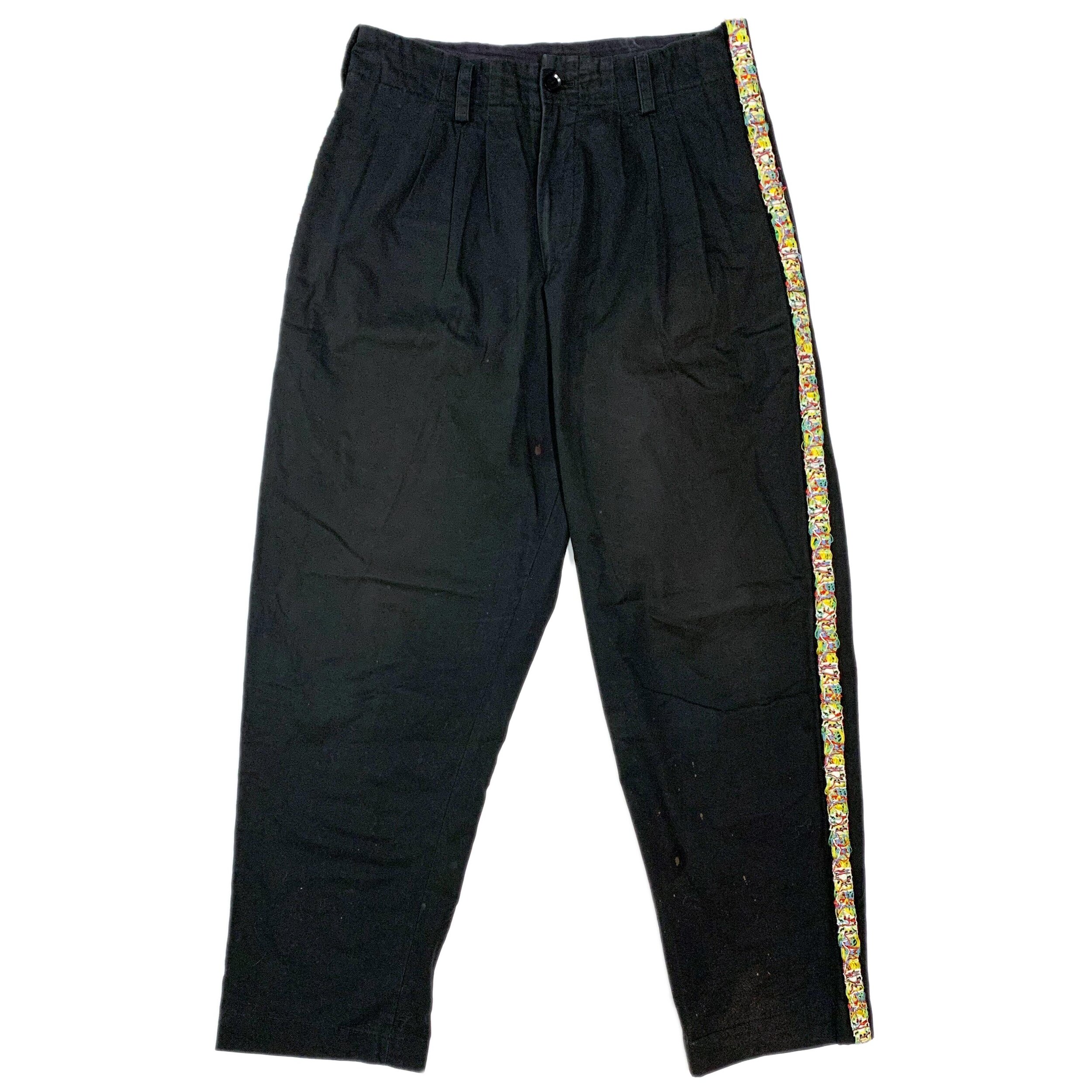 Colorful Stripes Cotton Pants