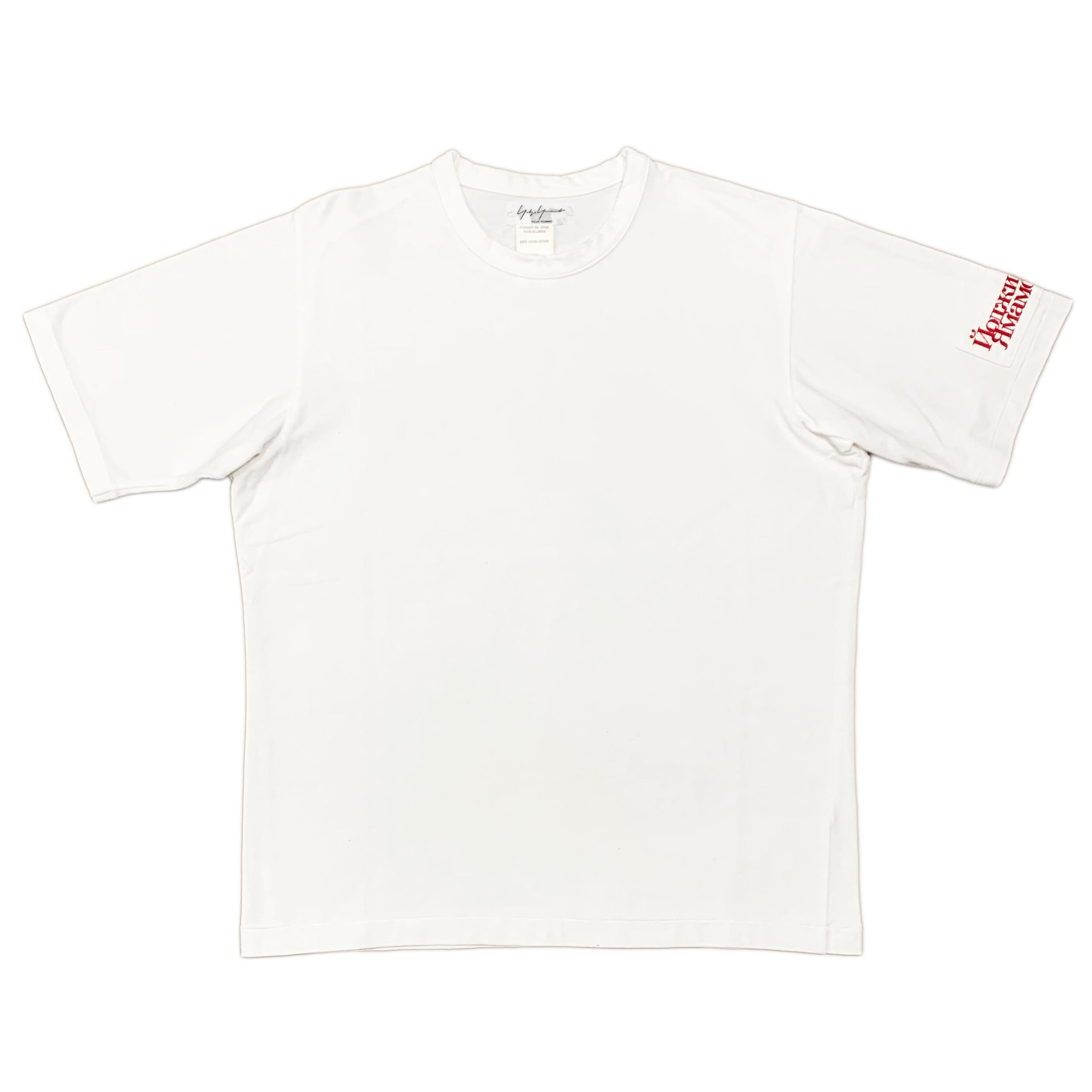 'Йоджи Ямамото' Patch Cotton T-Shirt