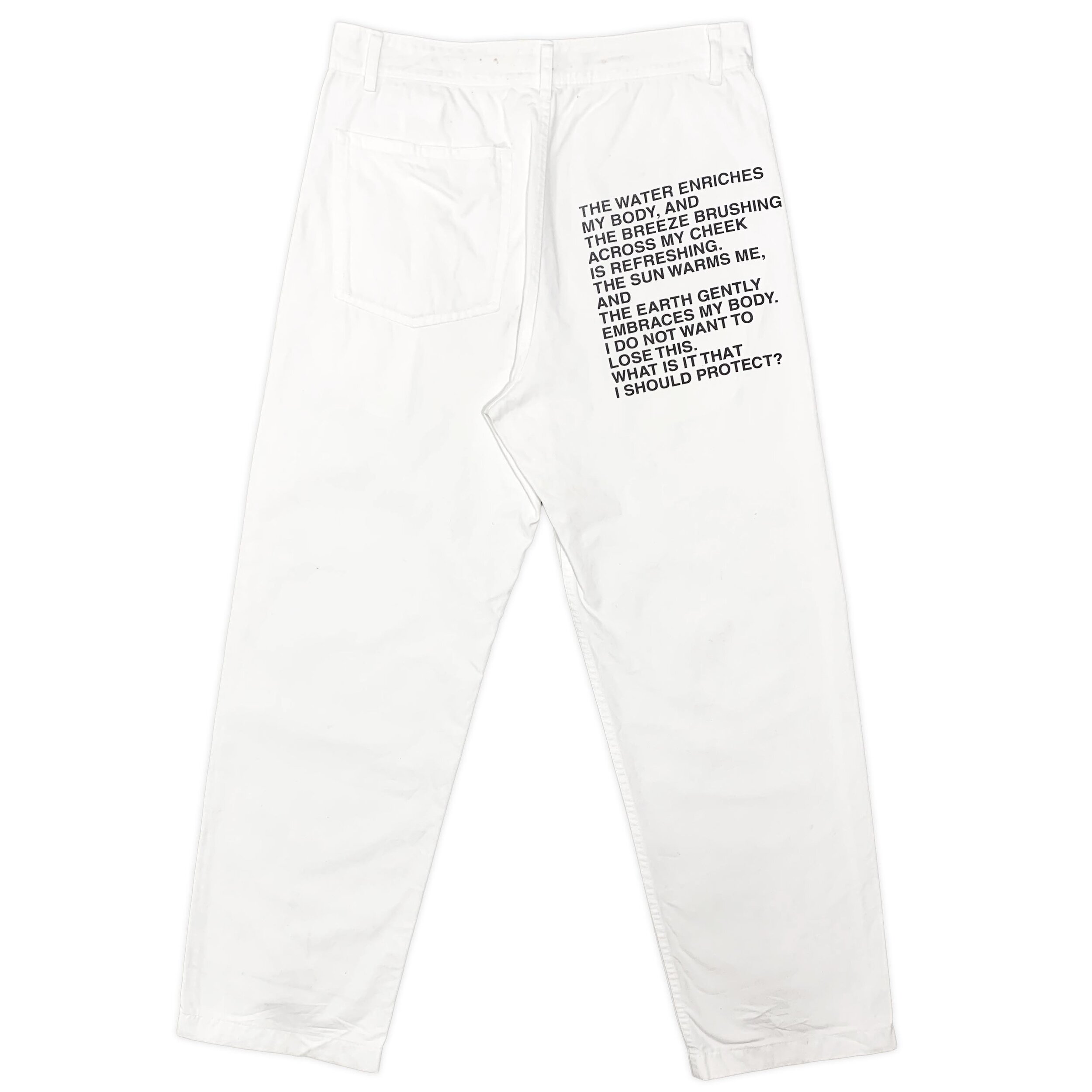Nature Poem Cotton Pants