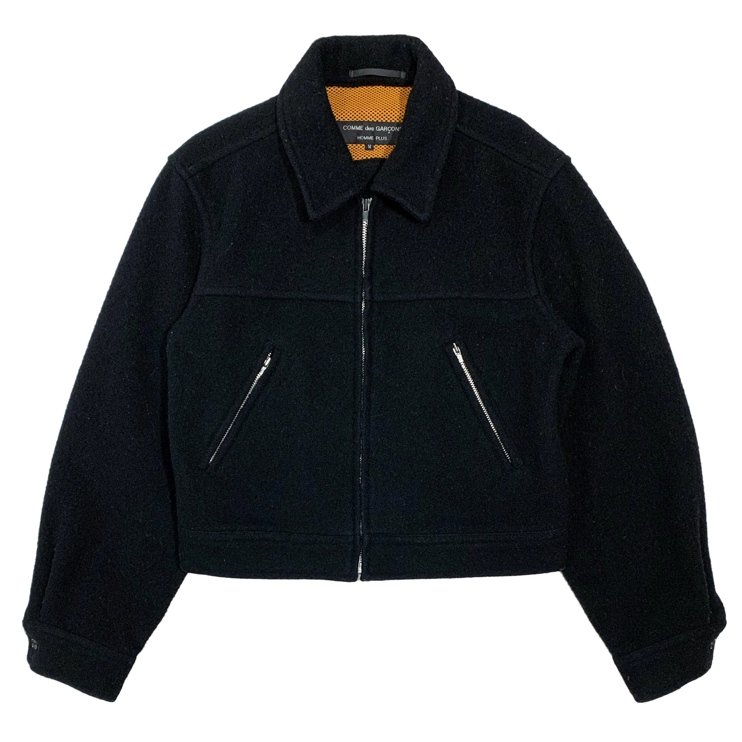 Boiled Wool Biker Jacket — My Clothing Archive