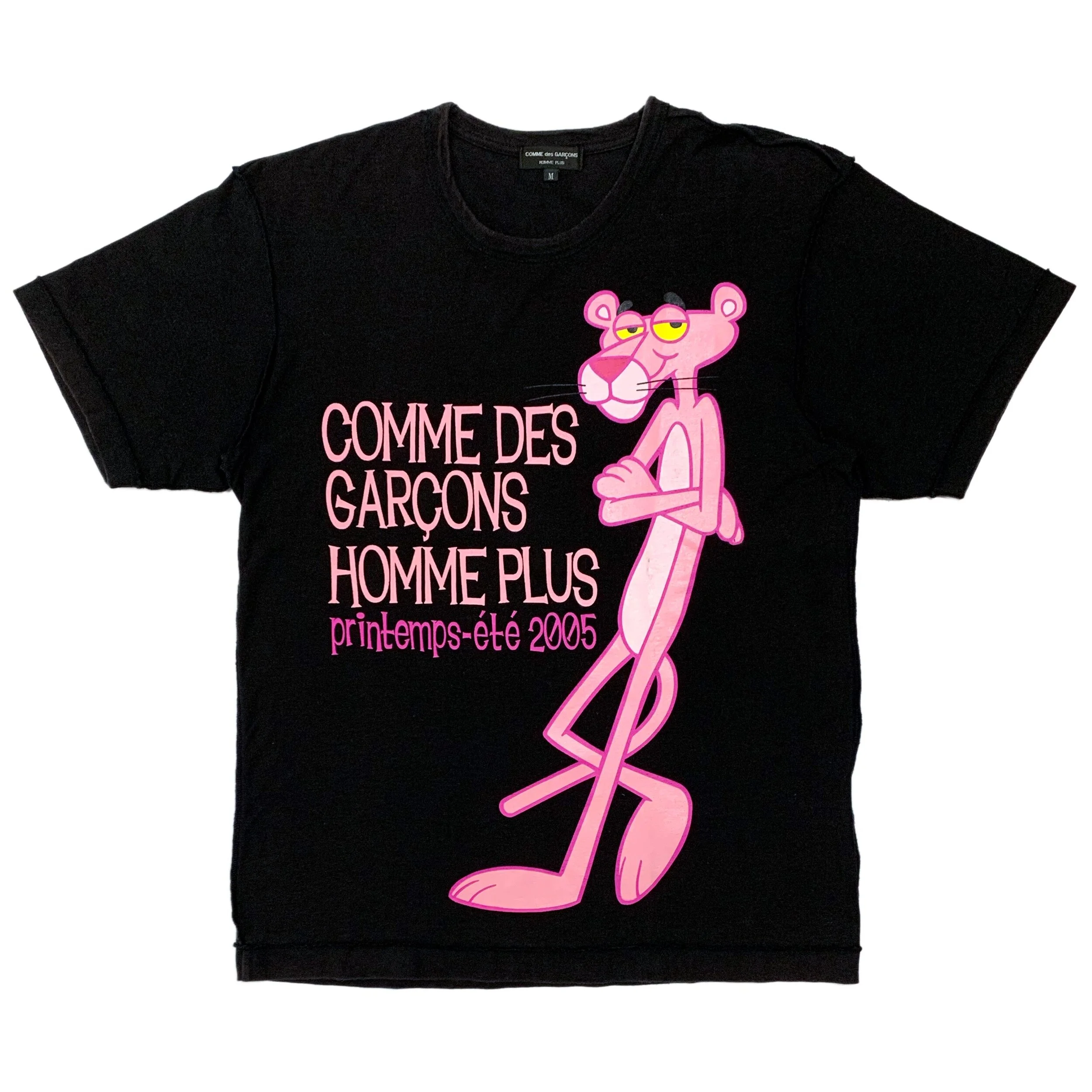 Pink Panther' Graphic Inside Out Cotton T-Shirt — My Clothing Archive