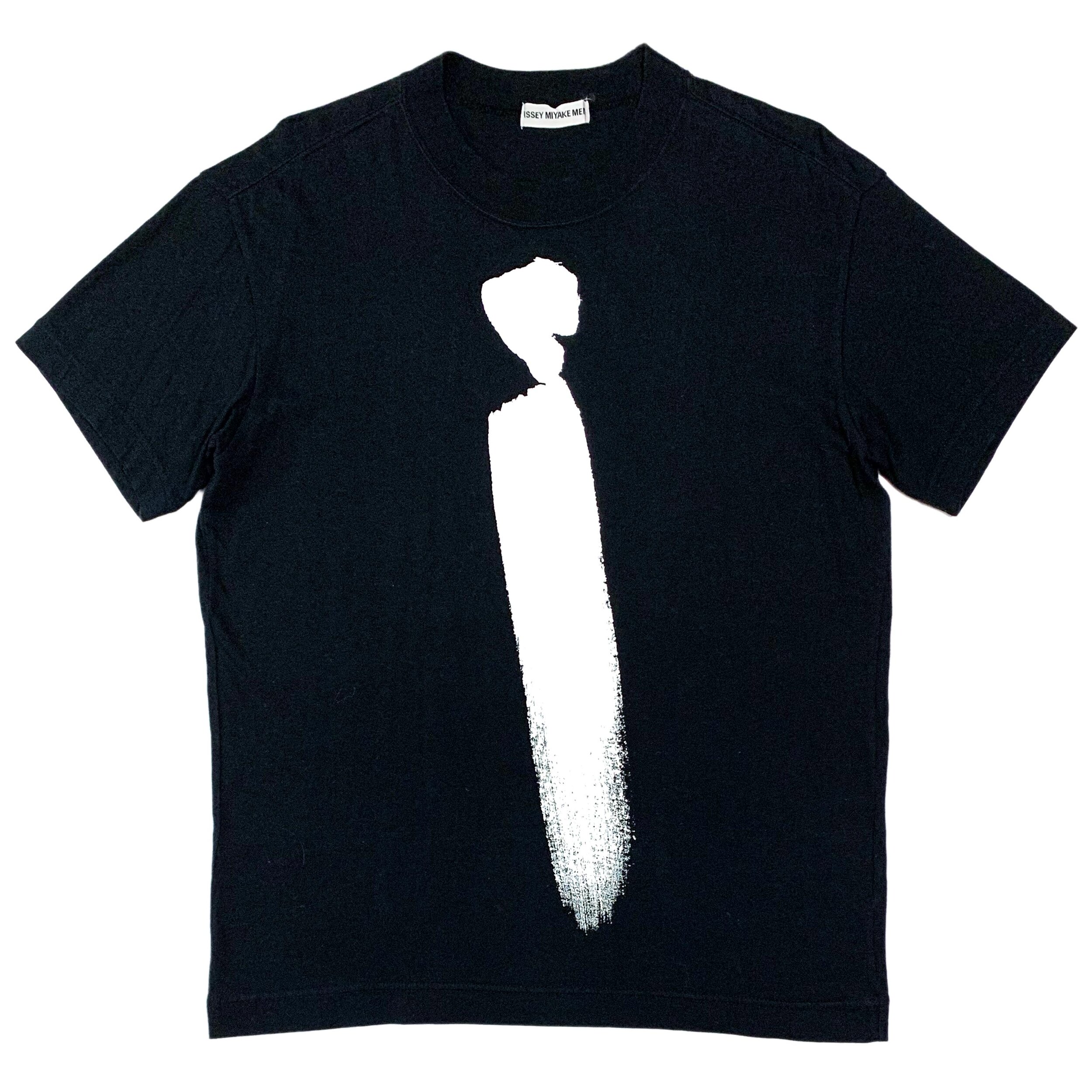 Brush Stroke Cotton T-Shirt
