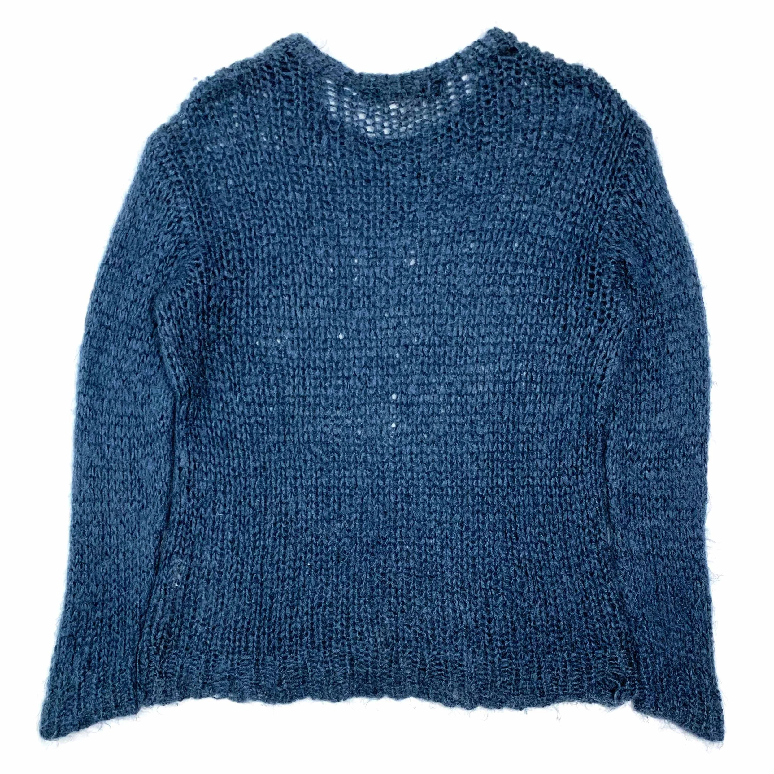 Mesh Knit Wool Sweater — My Clothing Archive