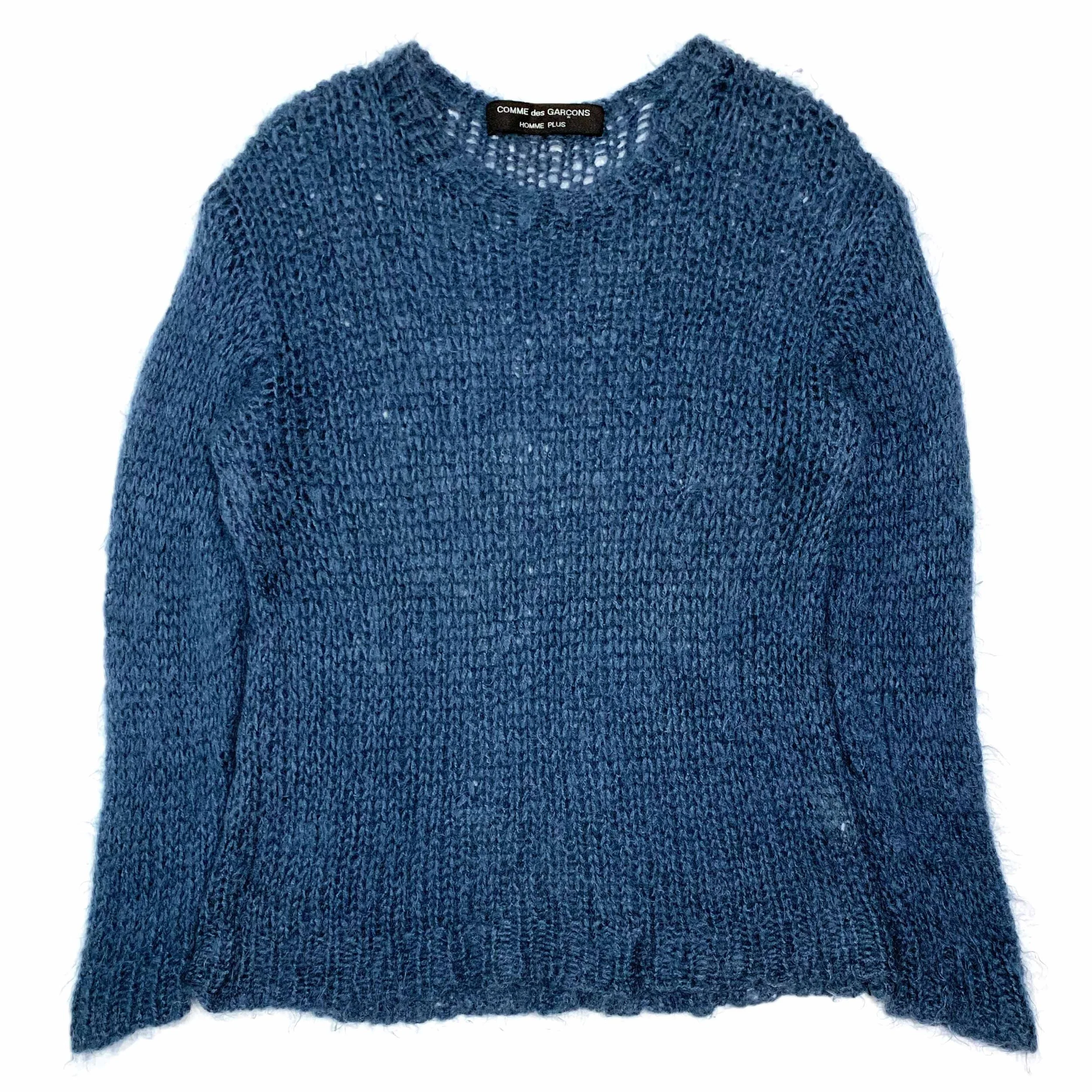 Mesh Knit Wool Sweater — My Clothing Archive
