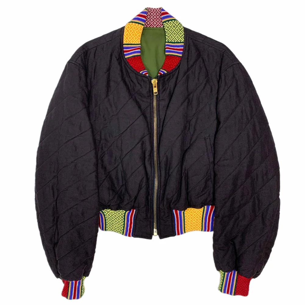 yohji yamamoto pour homme 1993年復刻 赤黒く スカジャン