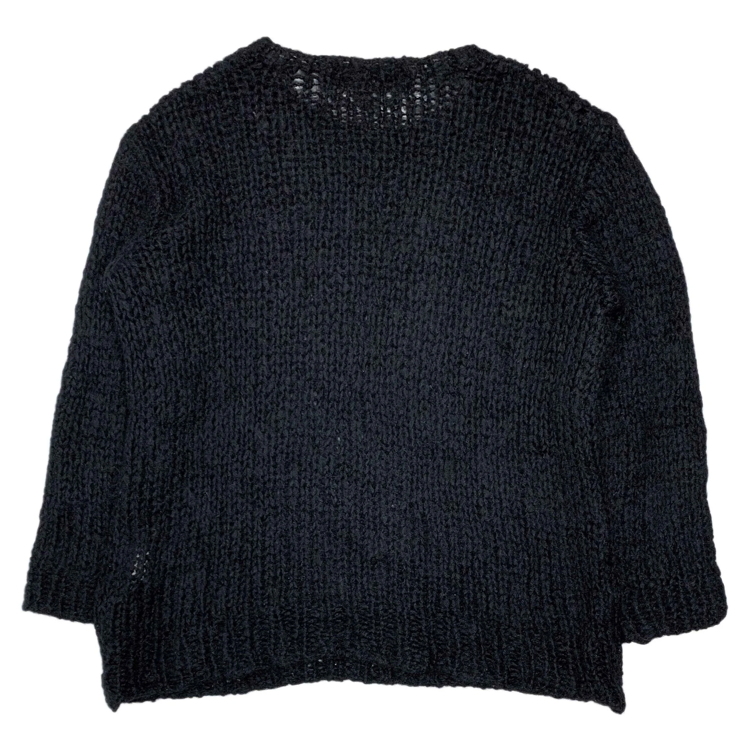 Mesh Knit Wool Sweater — My Clothing Archive