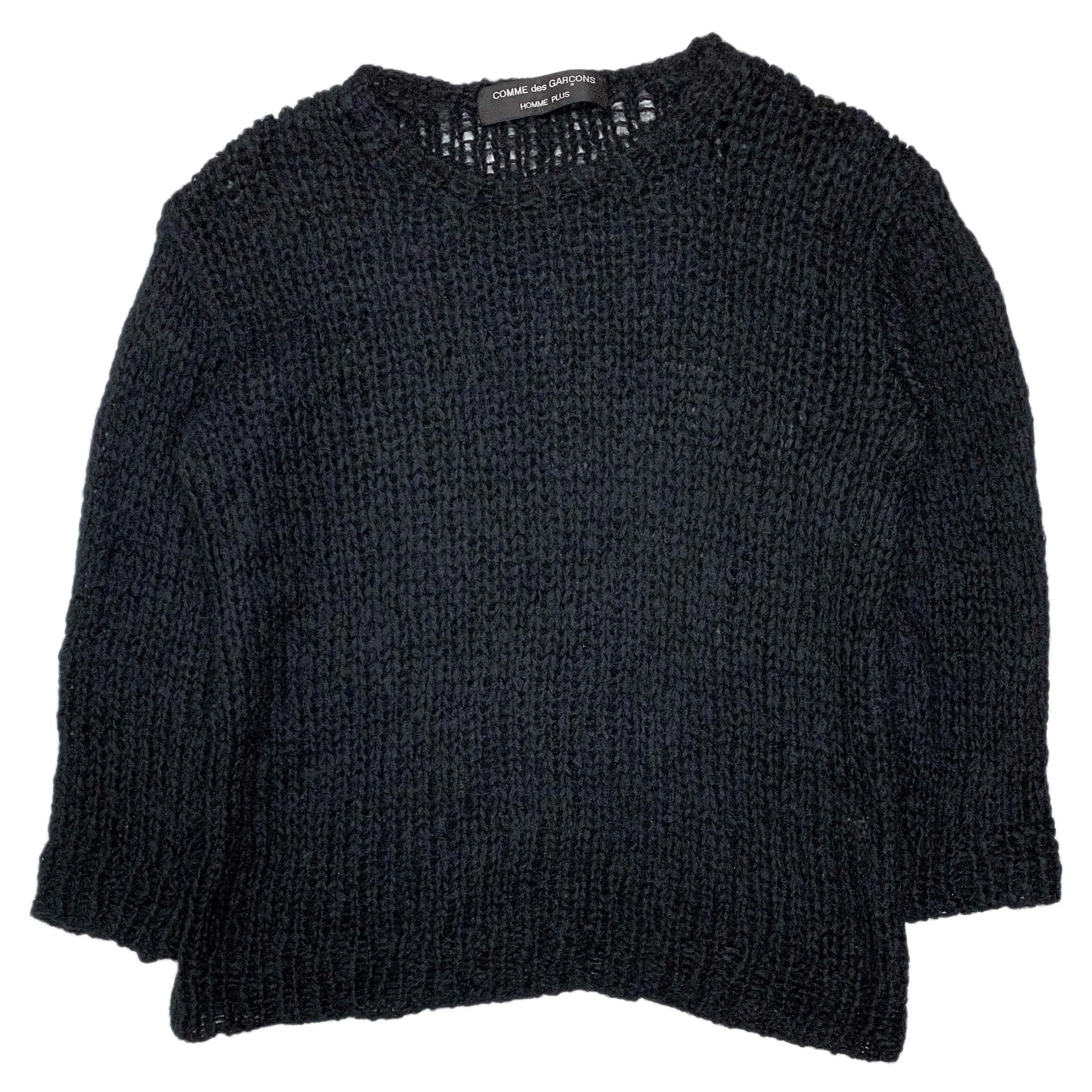 Mesh Knit Wool Sweater — My Clothing Archive