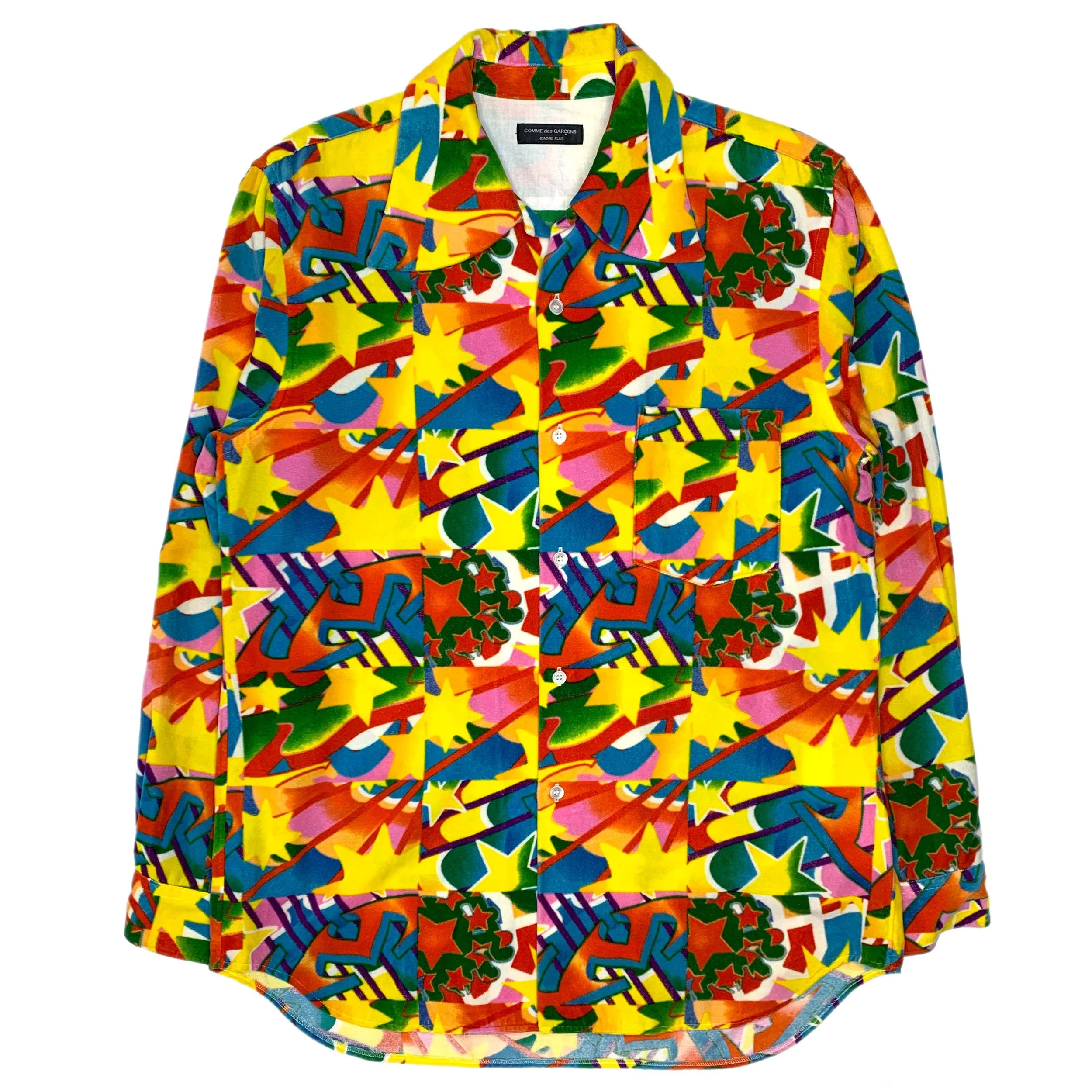 Psychedelic Velveteen Shirt — My Clothing Archive