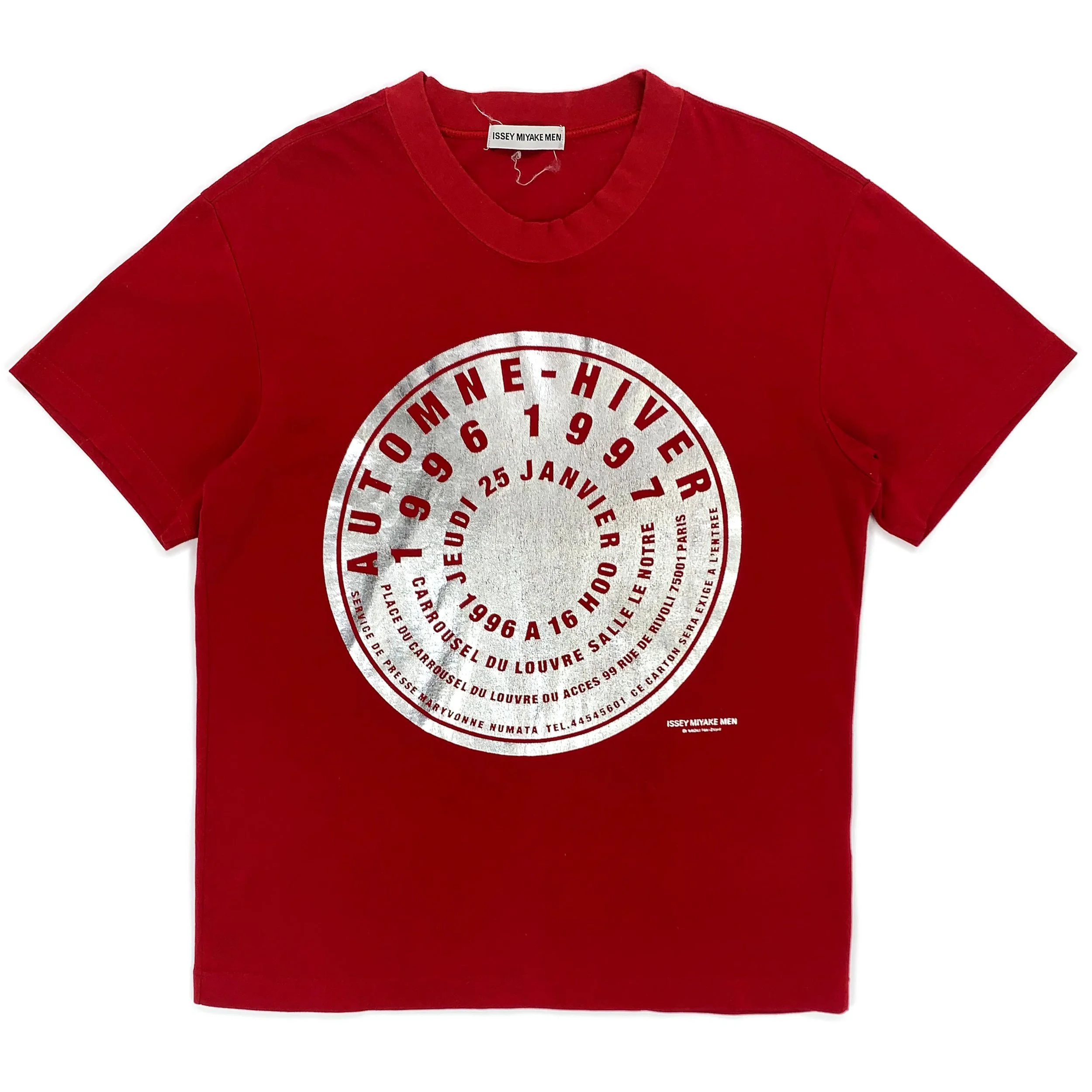 Metallic Silver Print T-Shirt — My Clothing Archive
