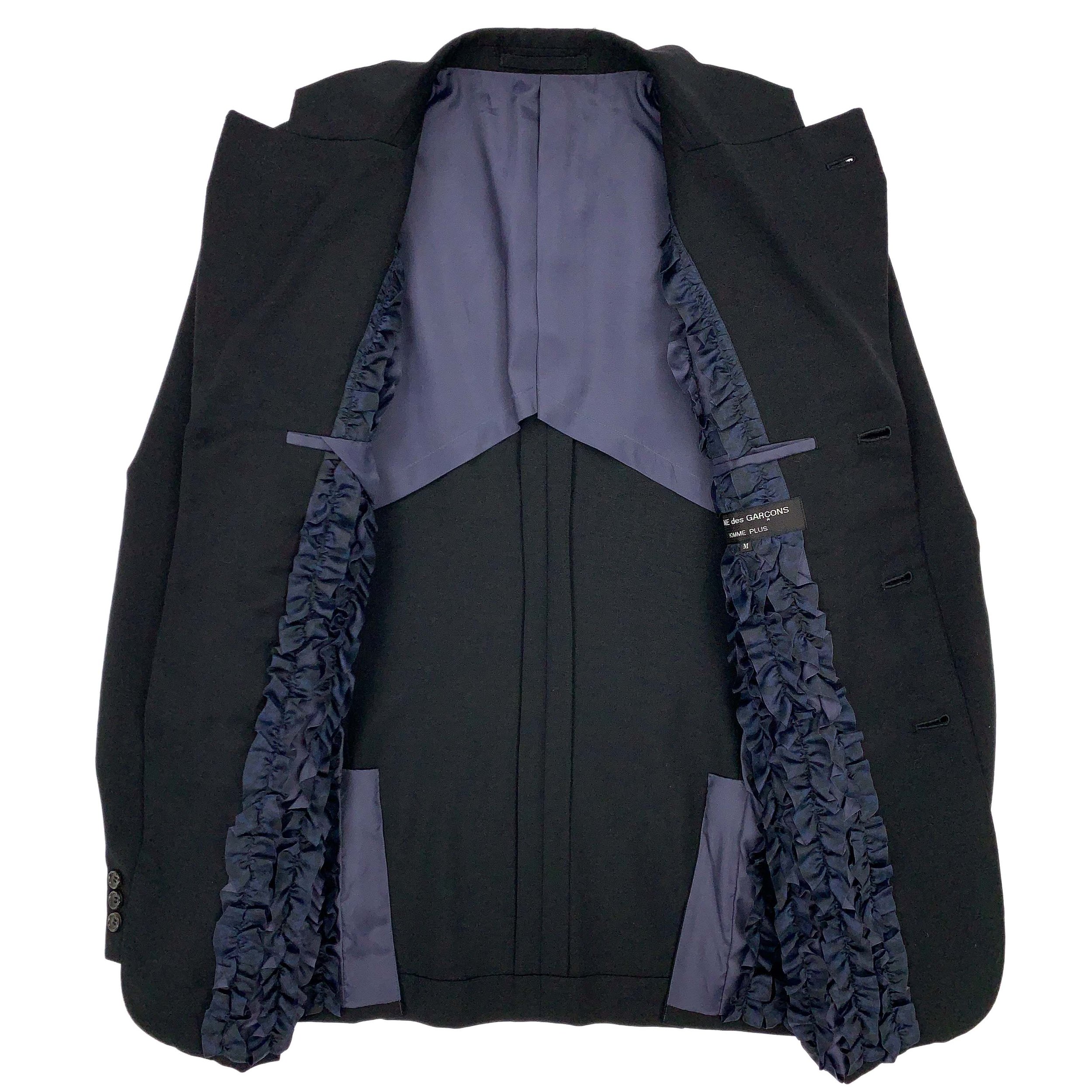 Reversible Ruffled Lining Wool Suit — My Clothing Archive