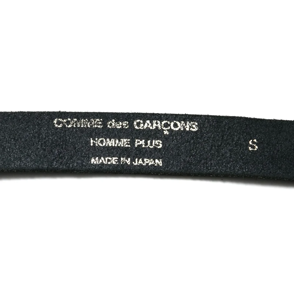 Massive Cowhide Leather Belt with Chain — My Clothing Archive