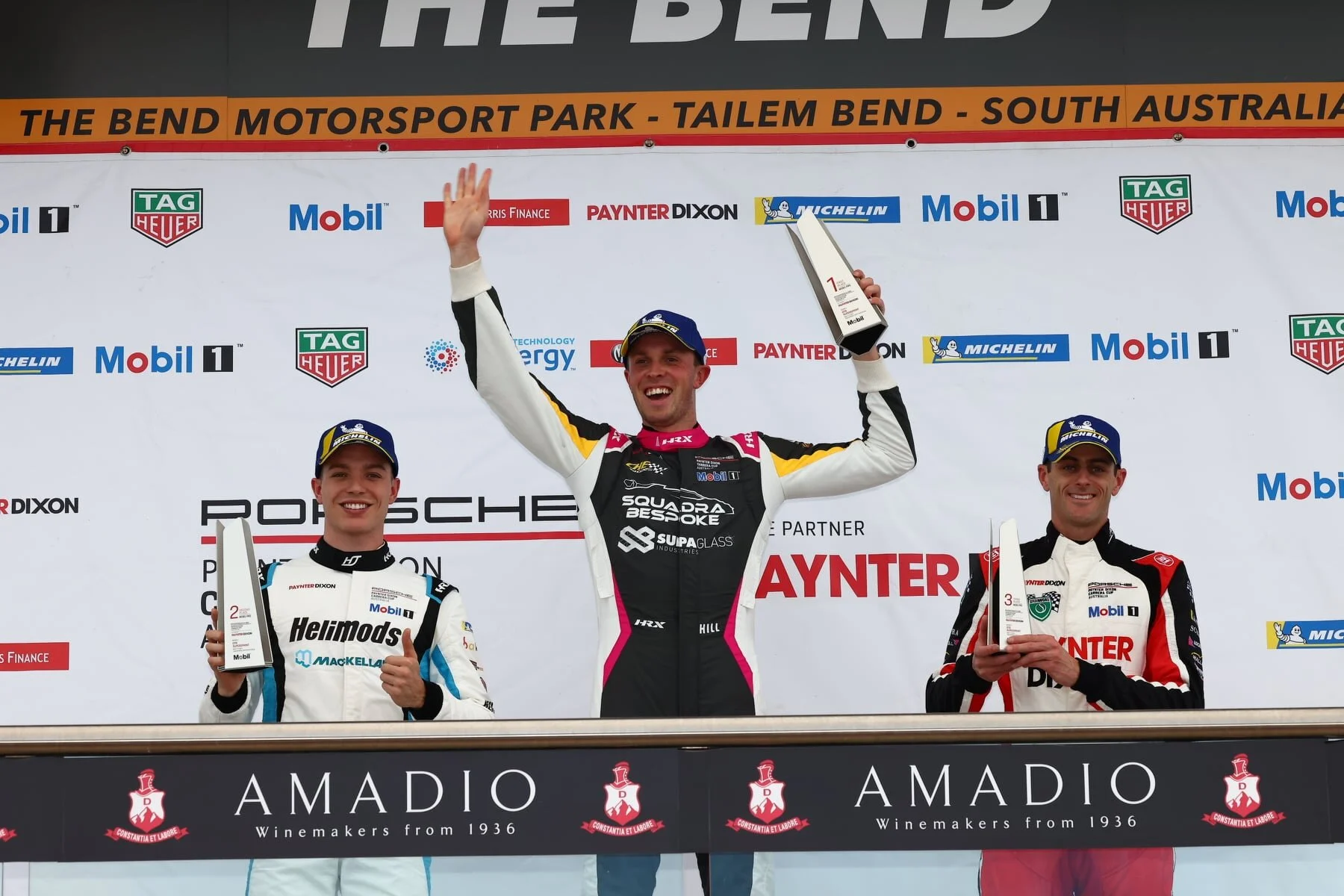 Cameron Hill sweeps Tailem Bend to take third-straight Carrera Cup round win