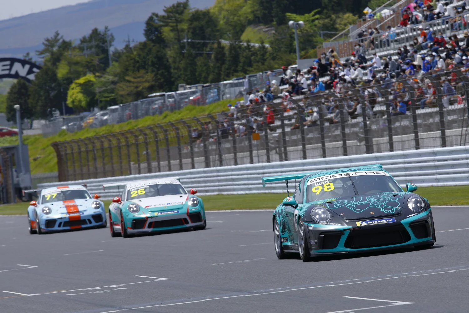 Ogawa takes the lead in championship with two wins at Fuji