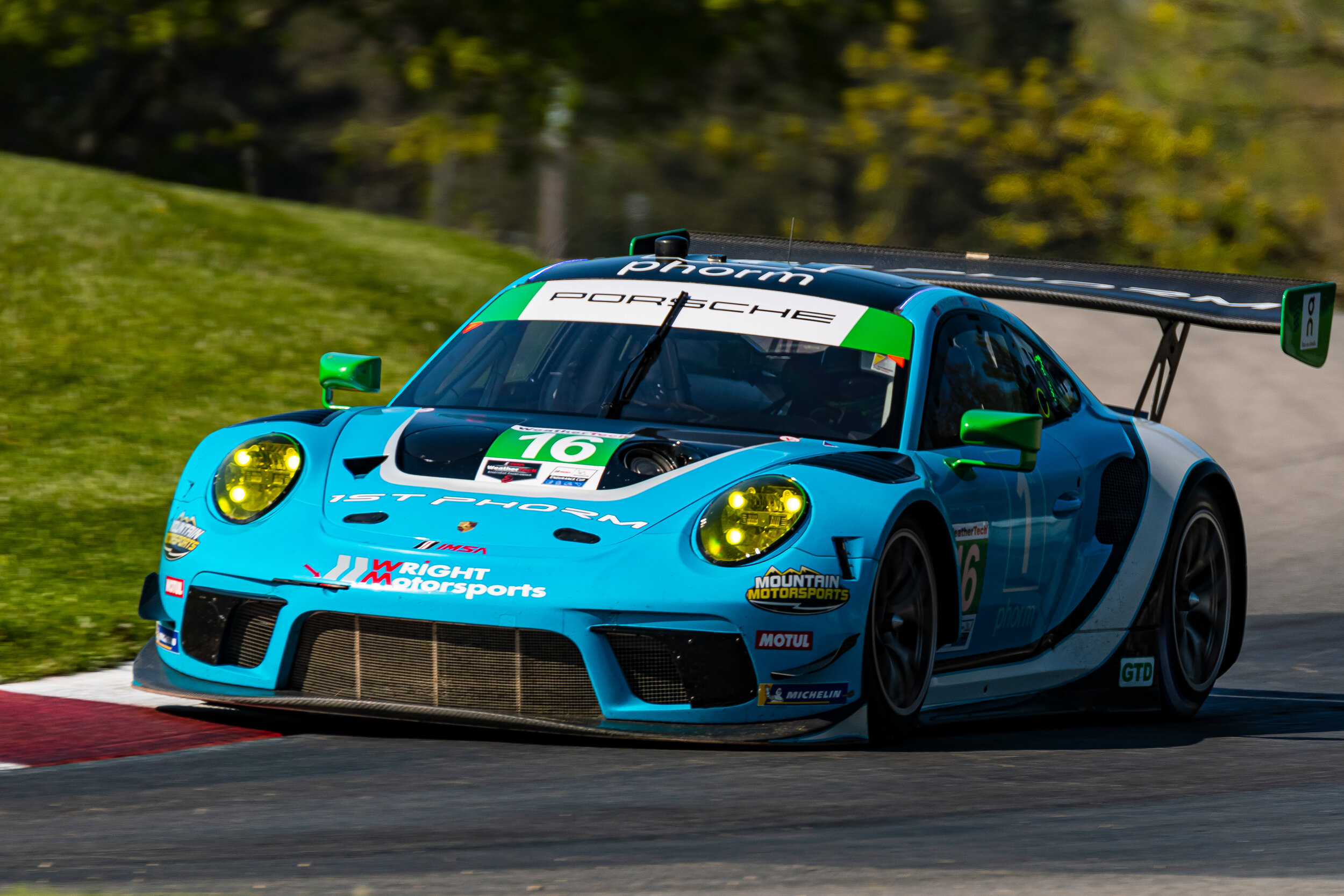 No. 16 Wright Motorsports Porsche 911 GT3 R - Patrick Long (USA) and Ryan Hardwick (USA)