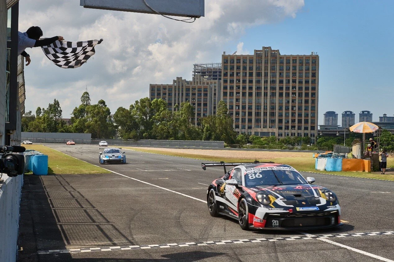 Jubilation in Zhuhai as the Porsche Carrera Cup Asia celebrates long-overdue return