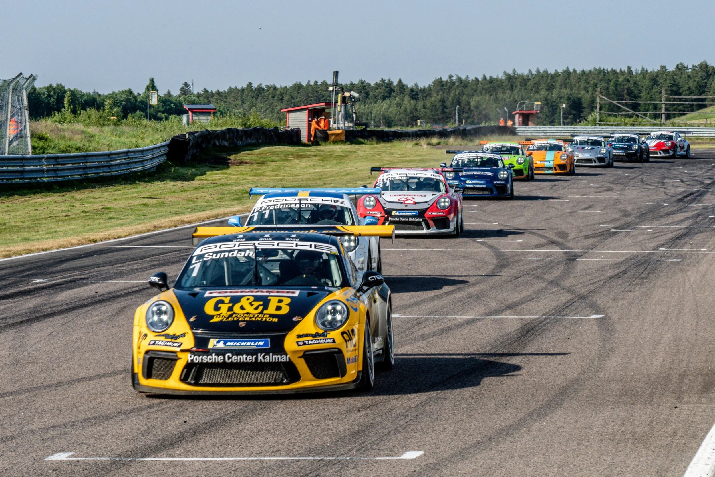 Sundahl wins again in the Porsche Carrera Cup Scandinavia in Anderstorp