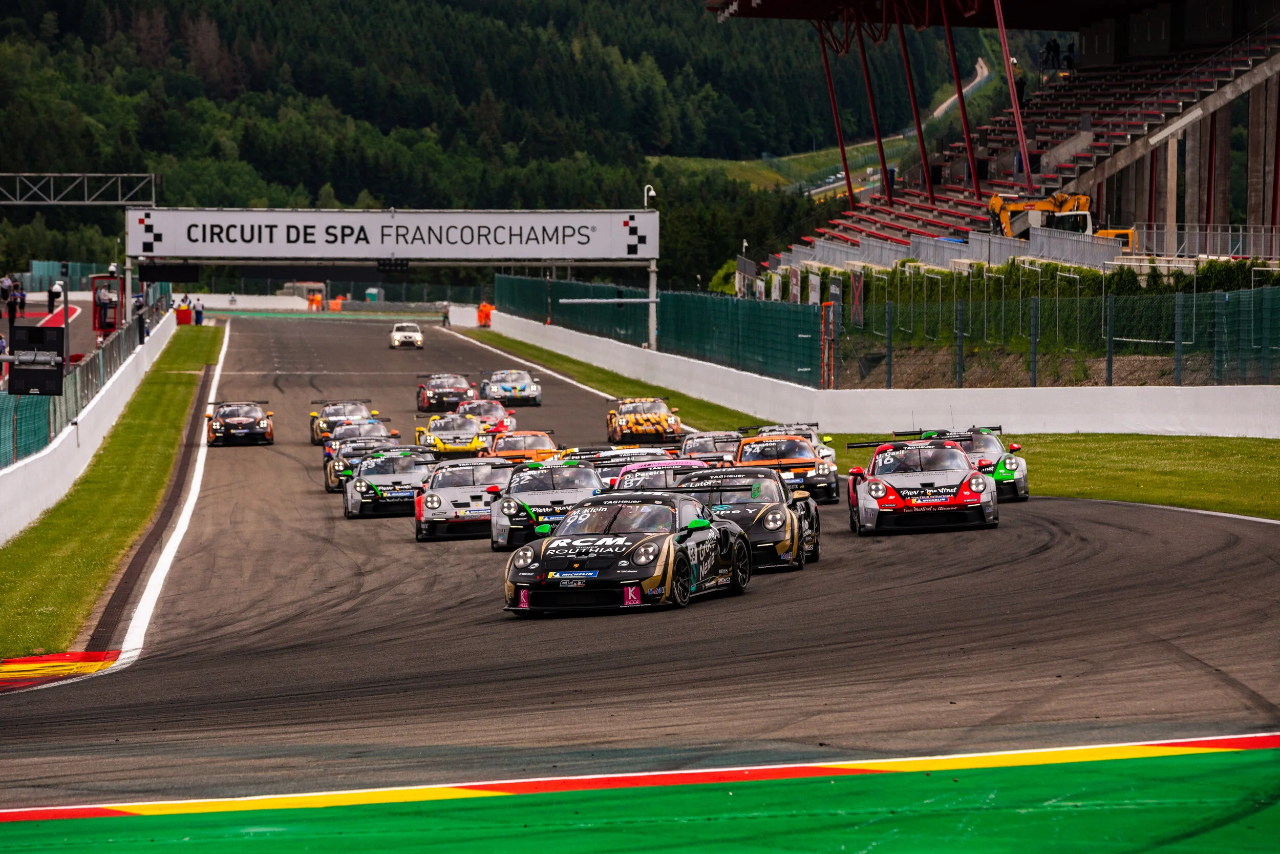 Klein at the double at Spa-Francorchamps!
