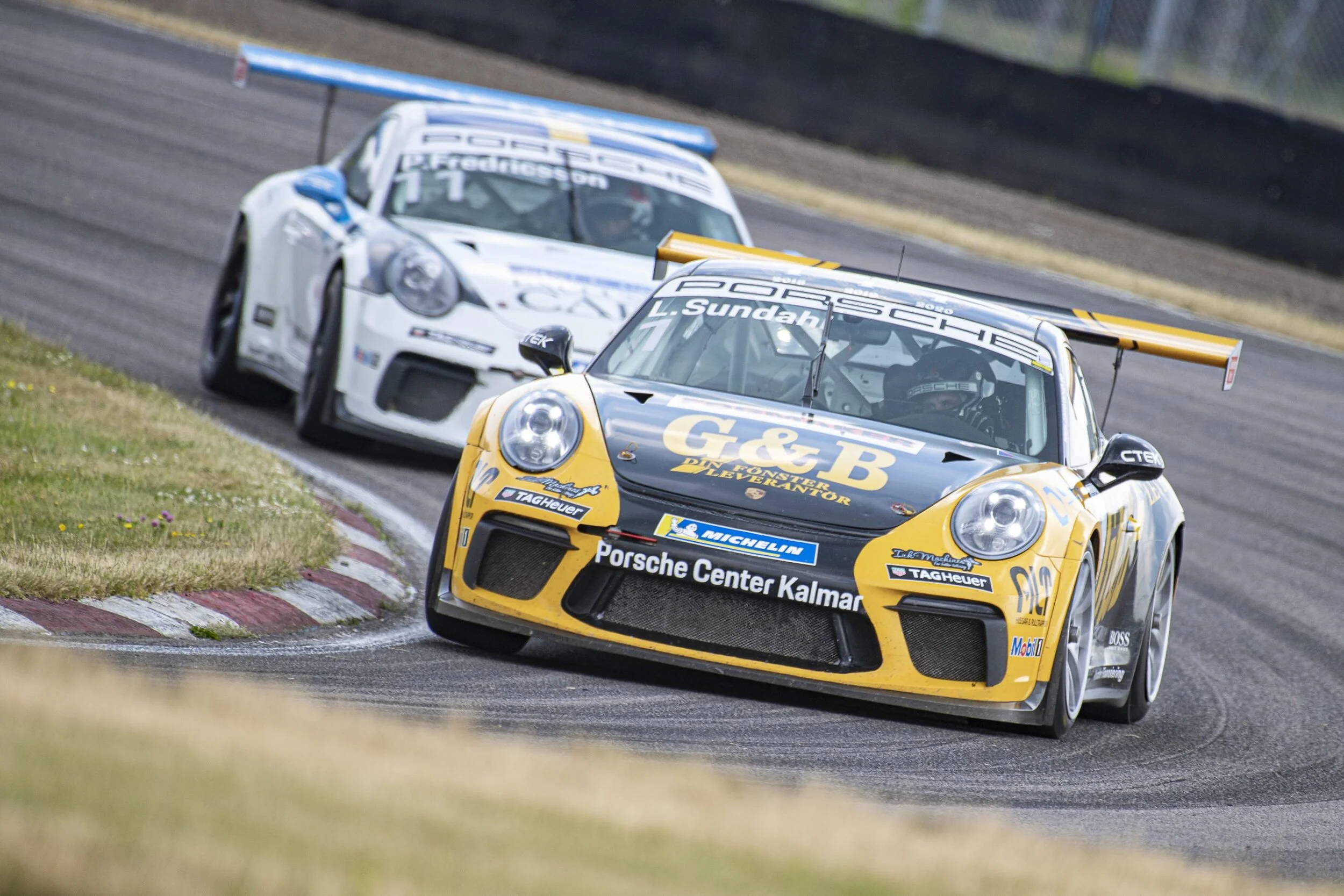 Crowds back as Porsche Carrera Cup Scandinavia visits Falkenberg