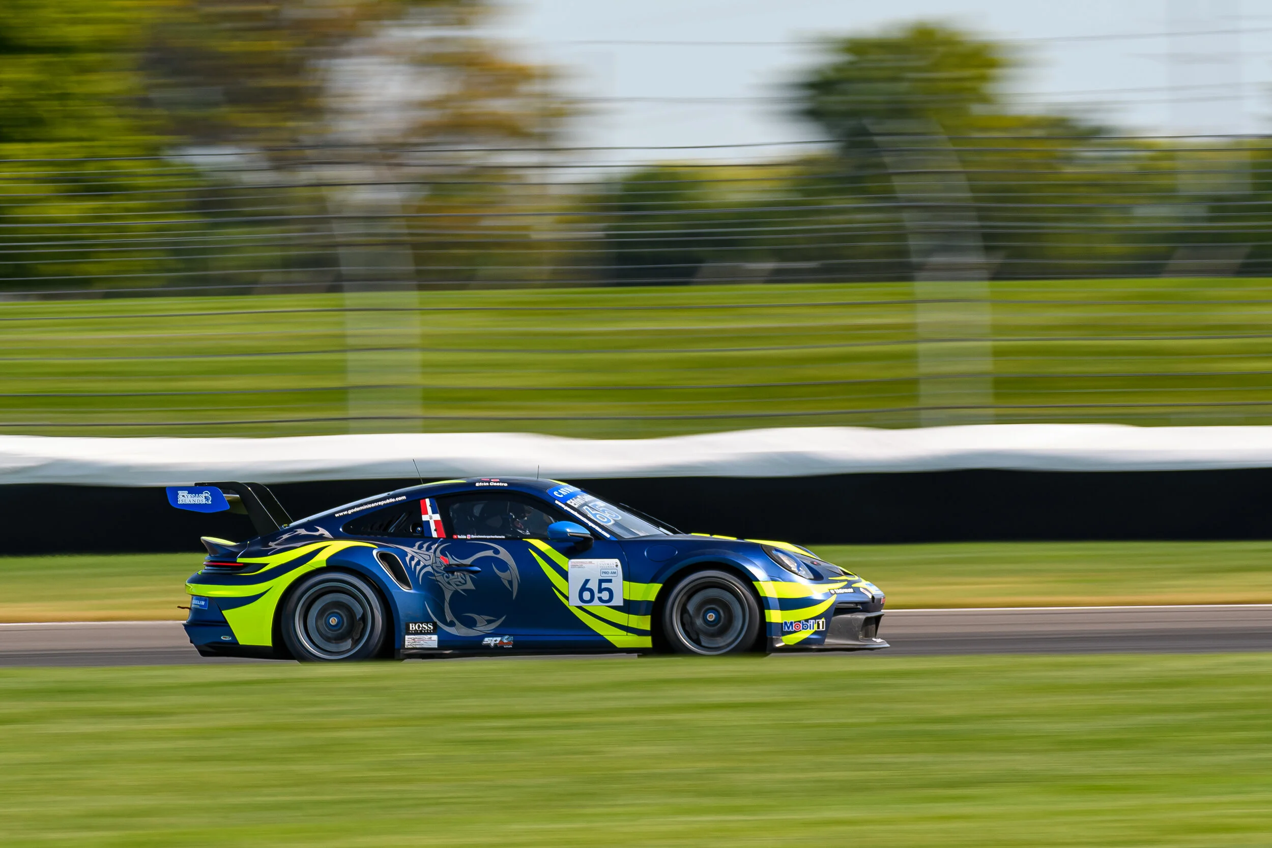 Team Hardpoint EBM Earns Win From Efrin Castro, Podium From Riley Dickinson in Porsche Carrera Cup North America