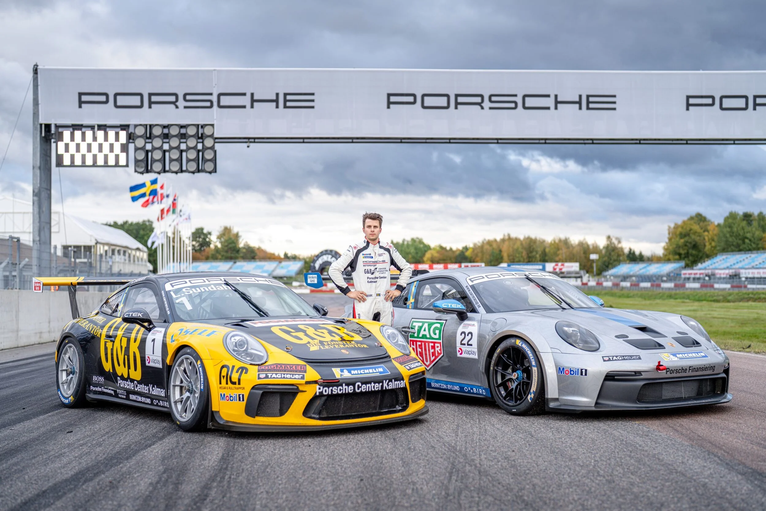 Champion Sundahl ready for continuation in the Porsche Carrera Cup Scandinavia 