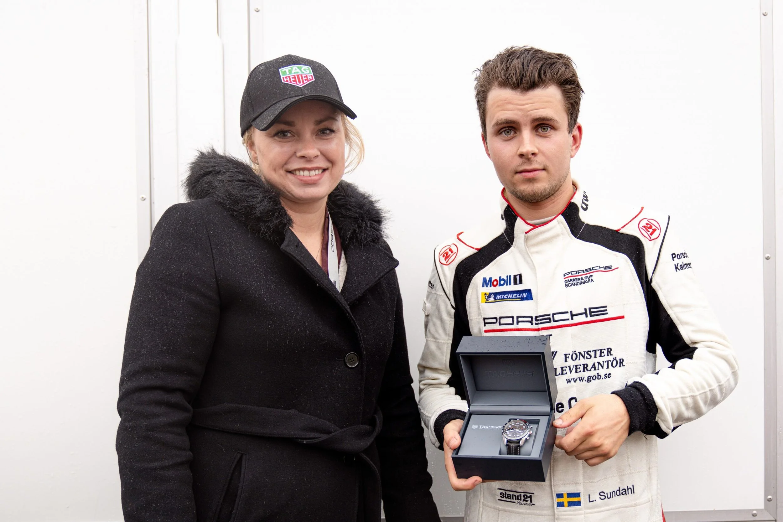 TAG Heuer Fastest Lap Award to Lukas Sundahl and Lars-Bertil Rantzow