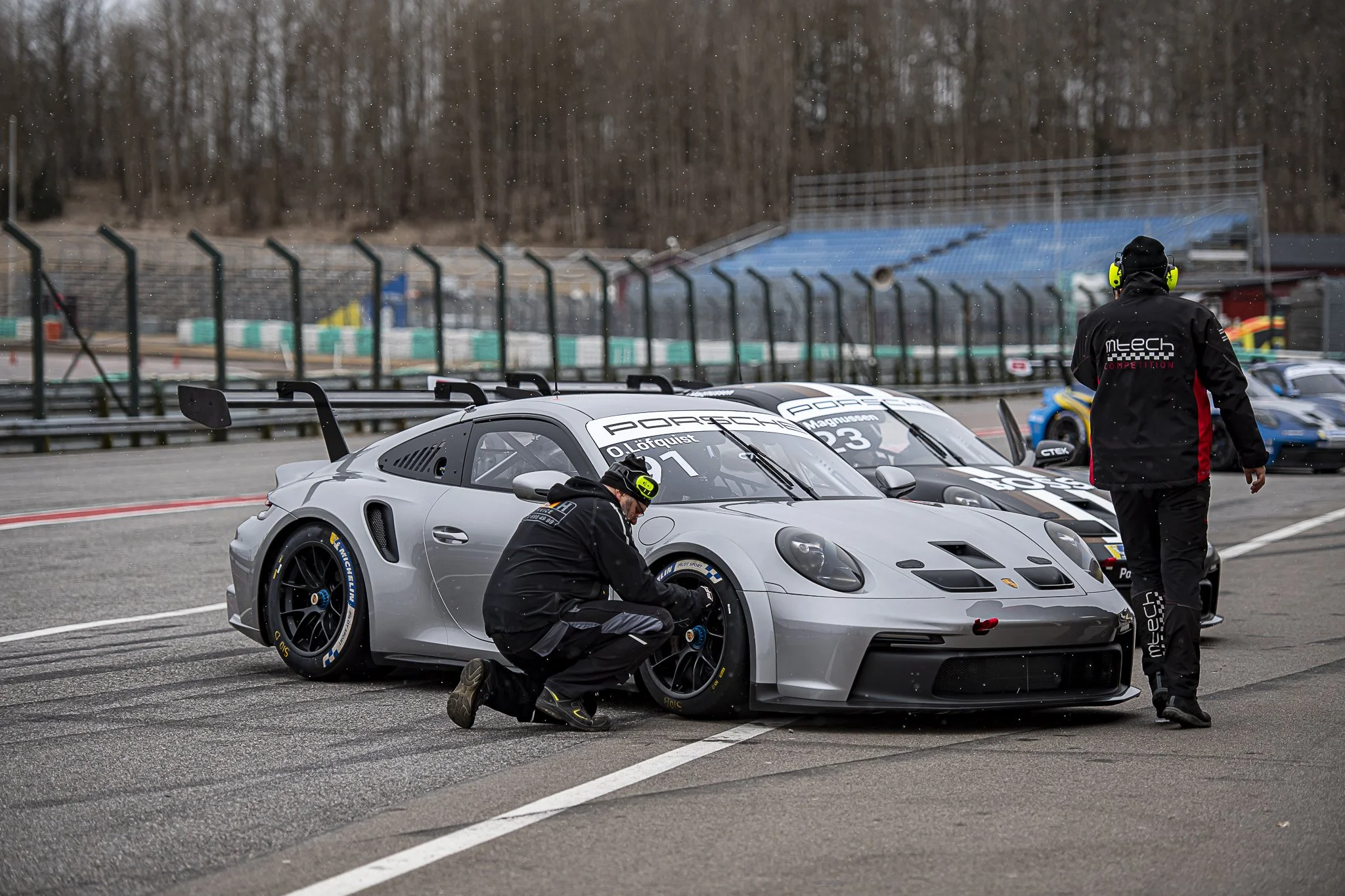 Successful shake down despite typical April weather