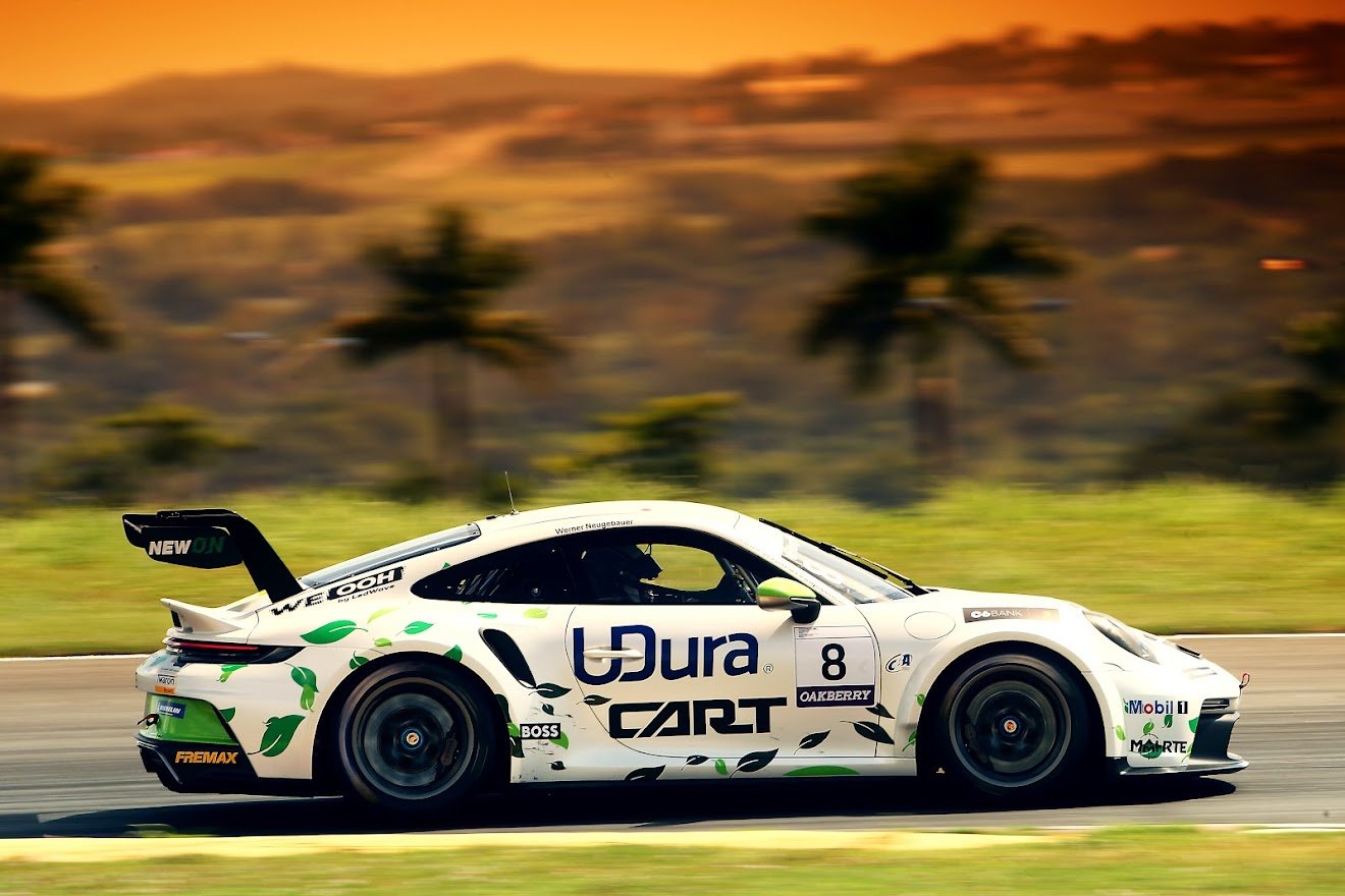 Werner Neugebauer is the 1st leader in the Velocitta with the new cars