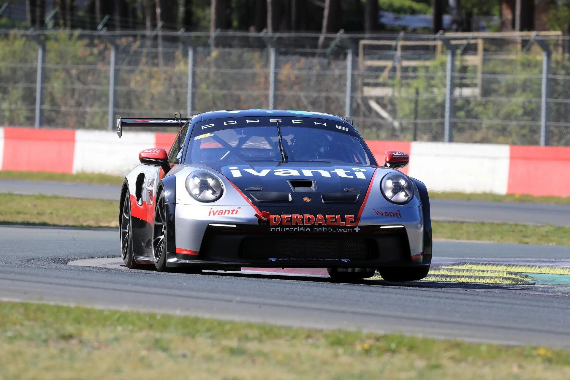 Koen Wauters with Belgium Racing at the start of Porsche Carrera Cup Benelux