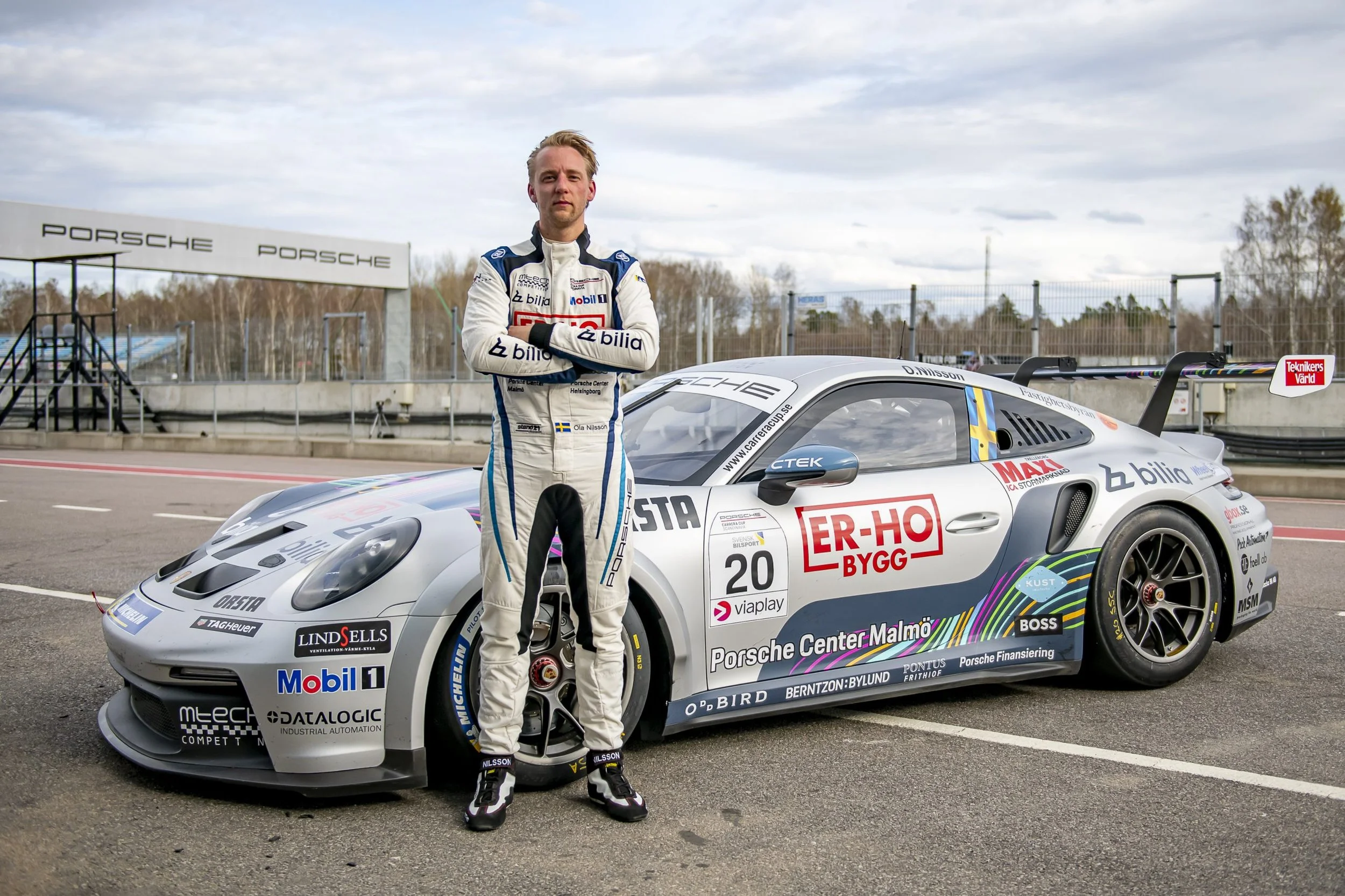 Nilsson makes a comeback in Porsche Carrera Cup Scandinavia