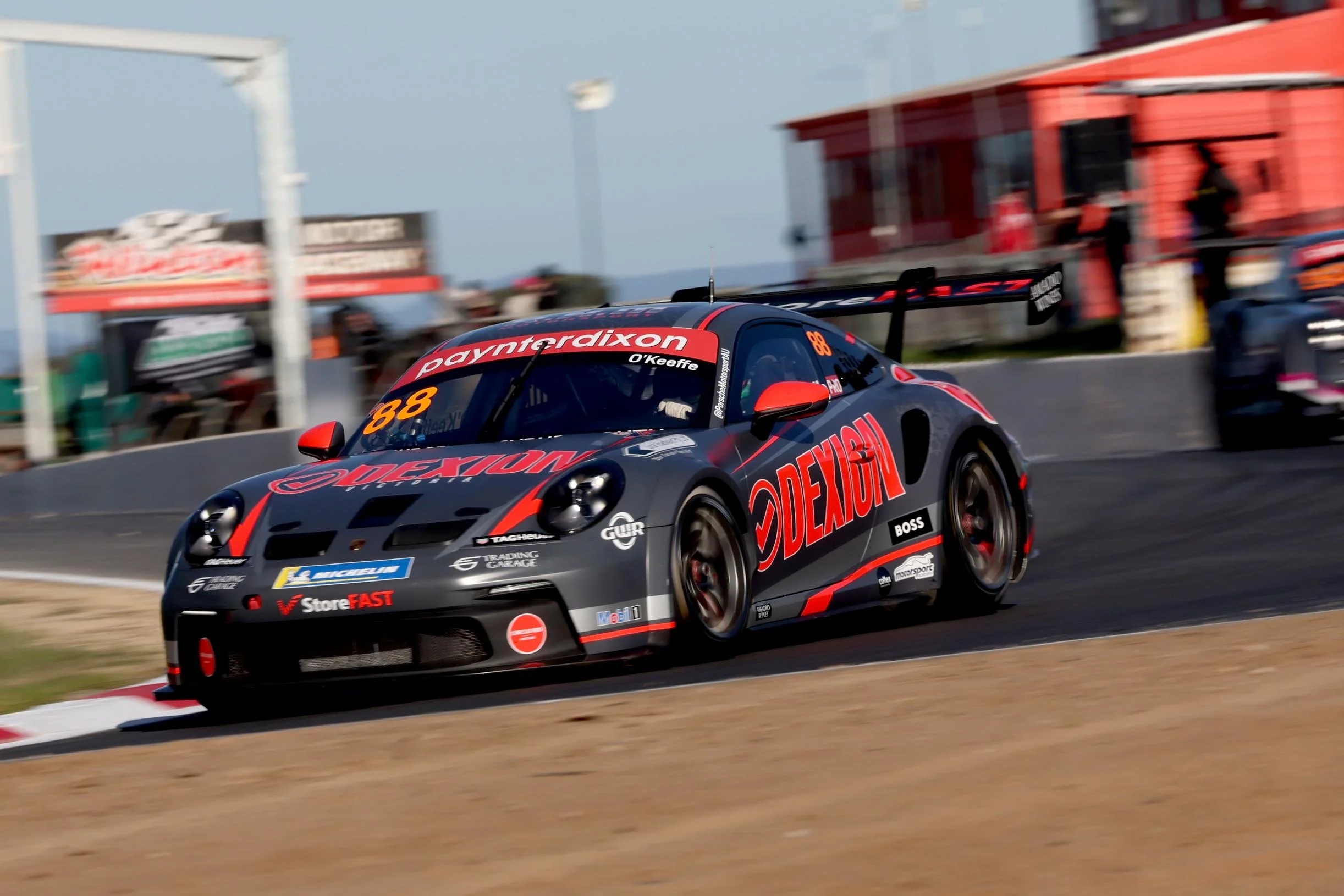 O'Keeffe, Emery pace record-breaking practice session in Winton return