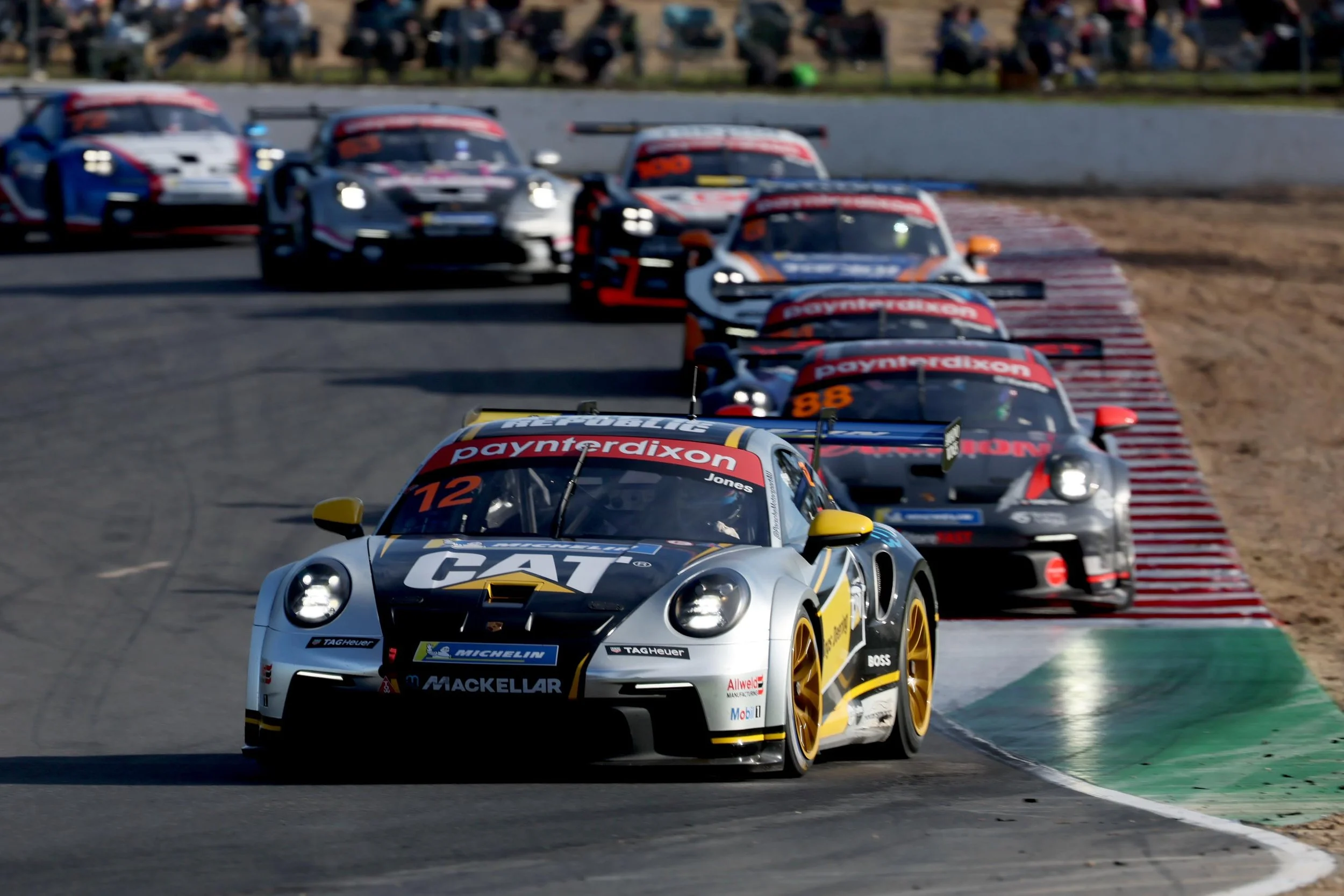 Jones steals Winton win as O'Keeffe denied with late race pass