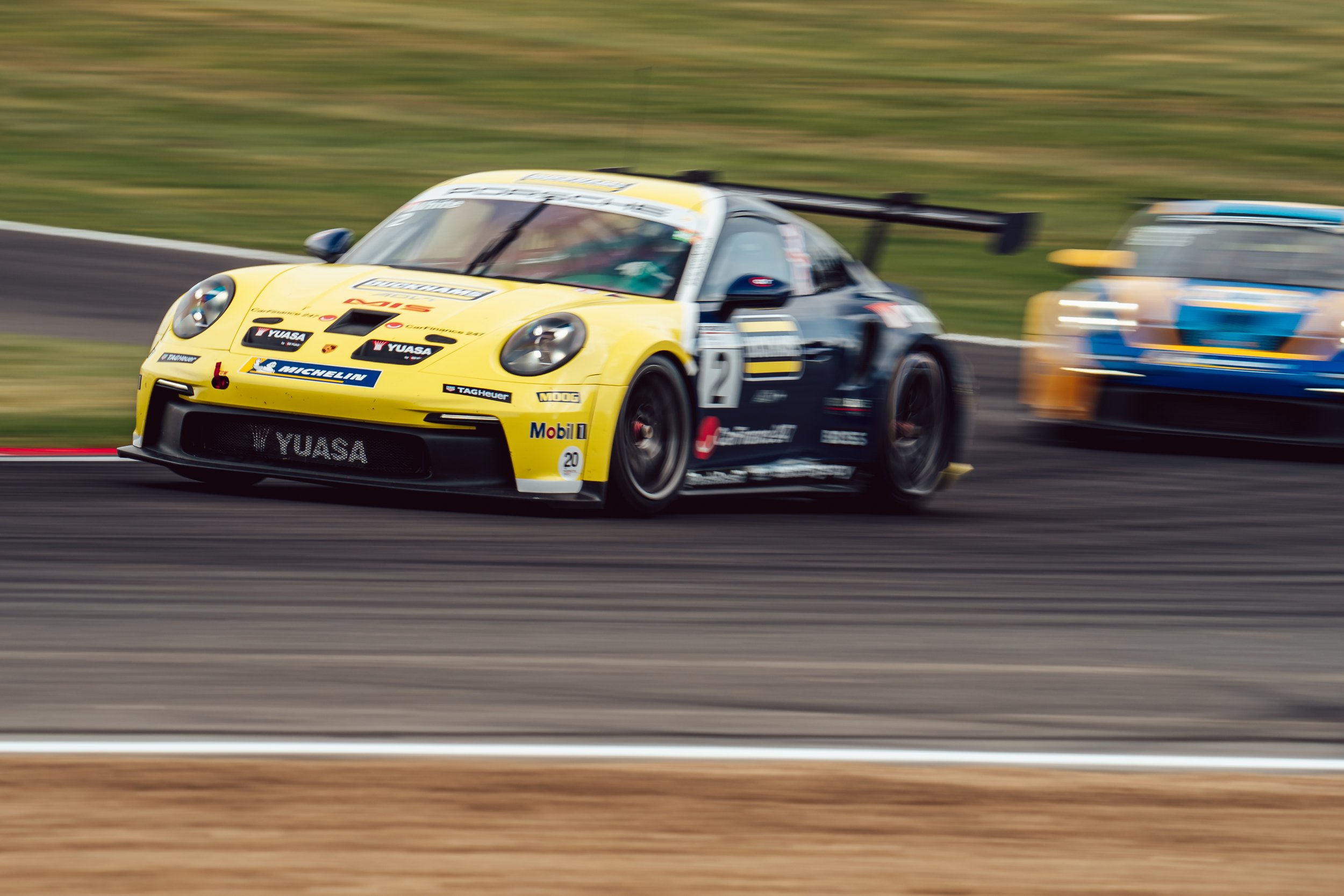 Cheshire challenge awaits Carrera Cup duo and Duckhams Yuasa Racing with Redline