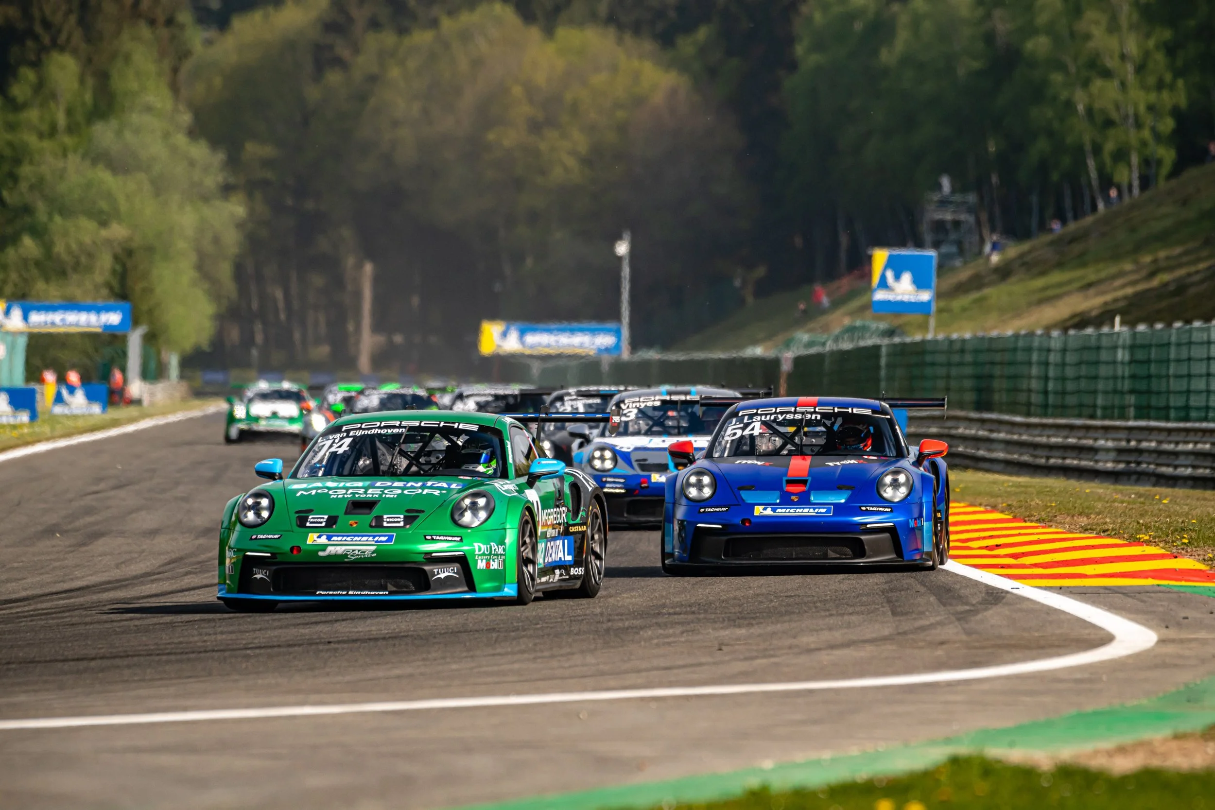 Zolder Superprix is ​​the second appointment for the Porsche Carrera Cup Benelux with 24 competitors
