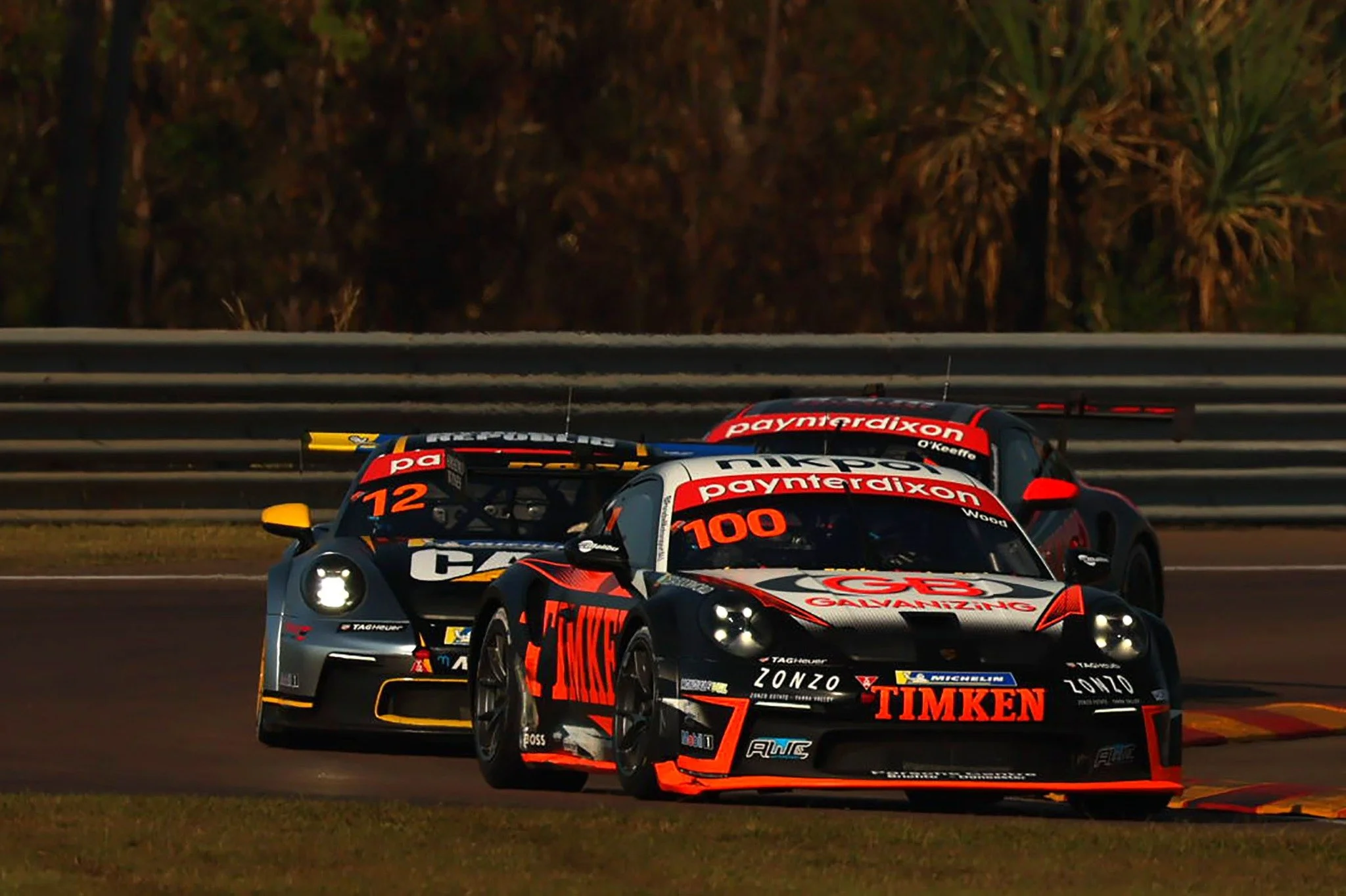 Dale Wood and Liam Talbot end Porsche Carrera Cup droughts in Darwin