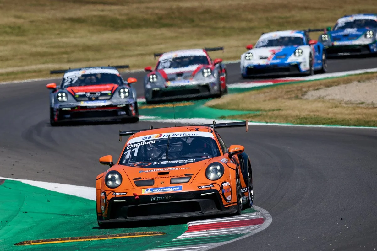 Porsche Carrera Cup Italy, Caglioni wins race 2 at Mugello