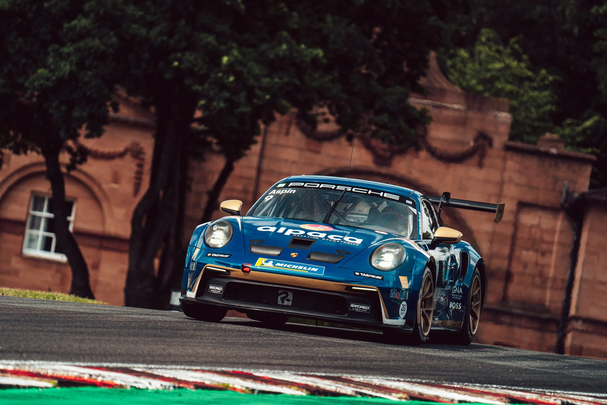 Will Aspin heads north for halfway point in Porsche Carrera Cup GB campaign