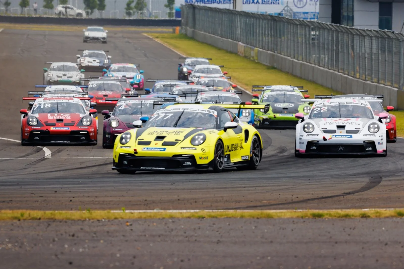 Porsche Carrera Cup Asia 2022 starts at Zhuzhou International Circuit