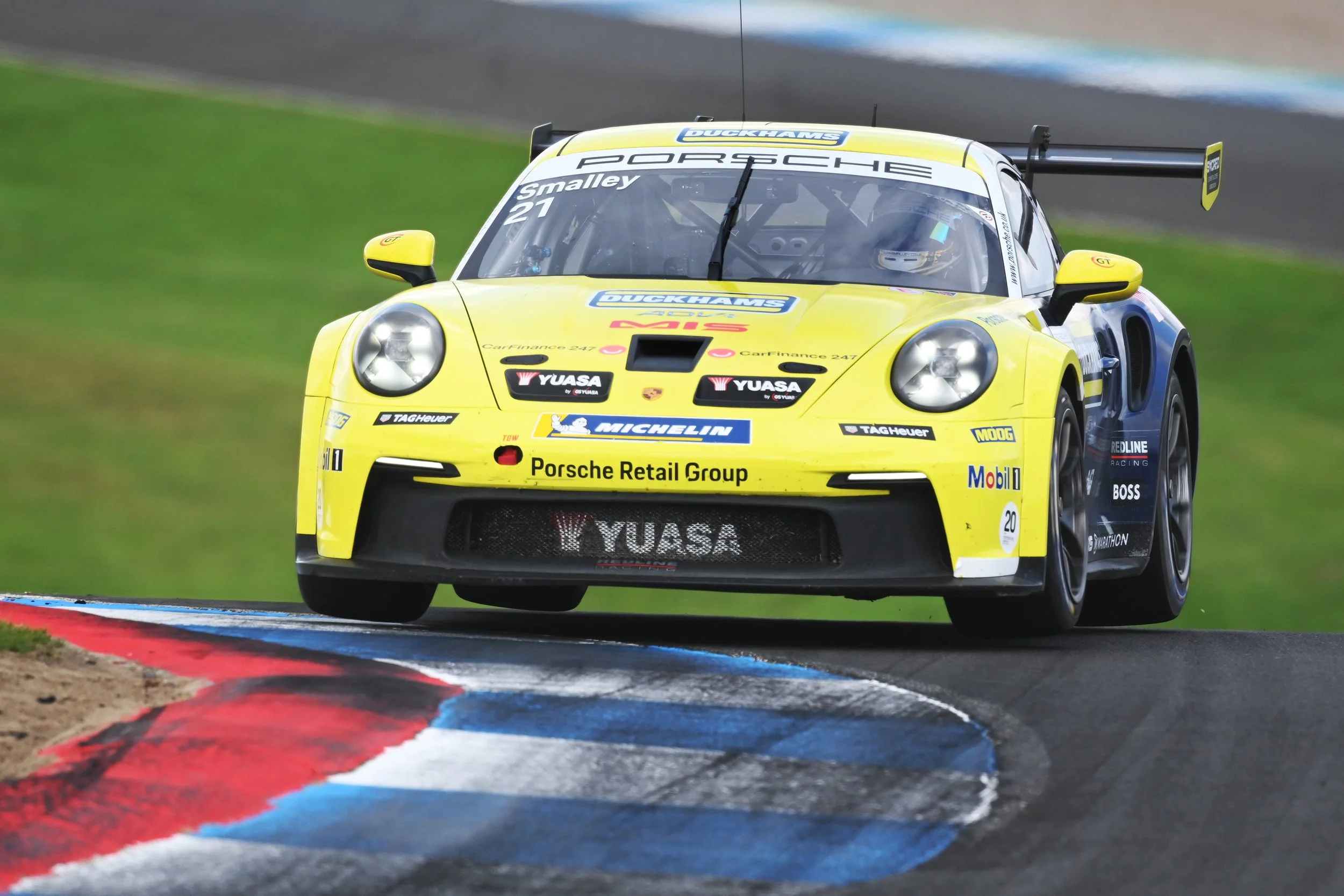 Successful weekend for Duckhams Yuasa Racing with Redline in Carrera Cup at Knockhill