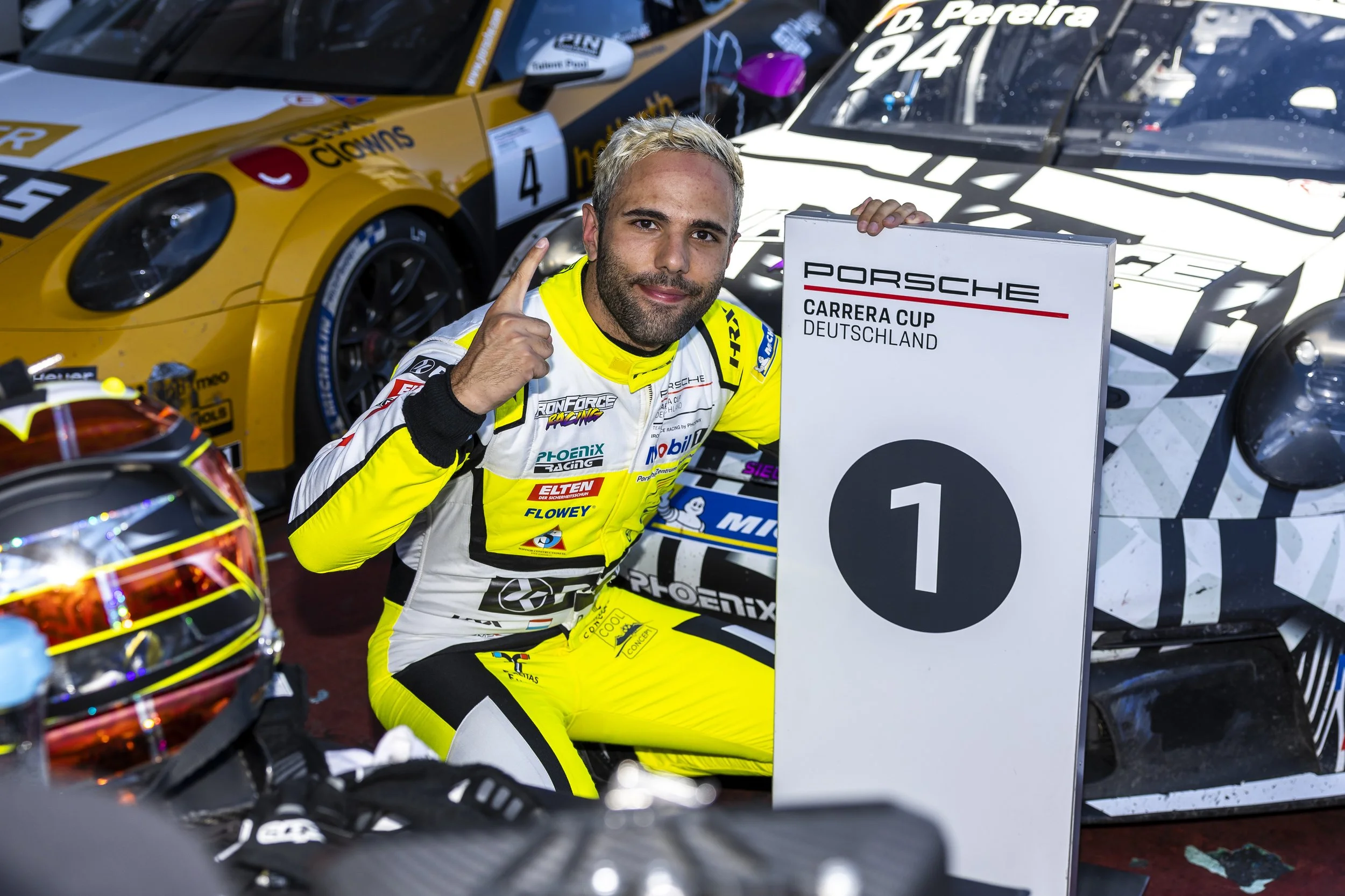 Dylan Pereira clinches second win of the season at the Nürburgring