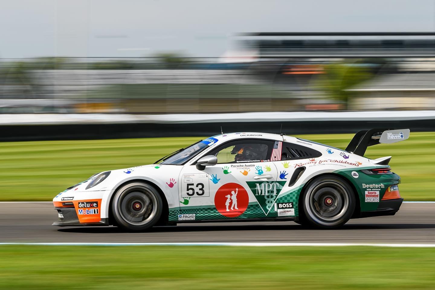 Dickinson earns first career Porsche Carrera Cup North America win at Sports Car Together Fest in Indianapolis