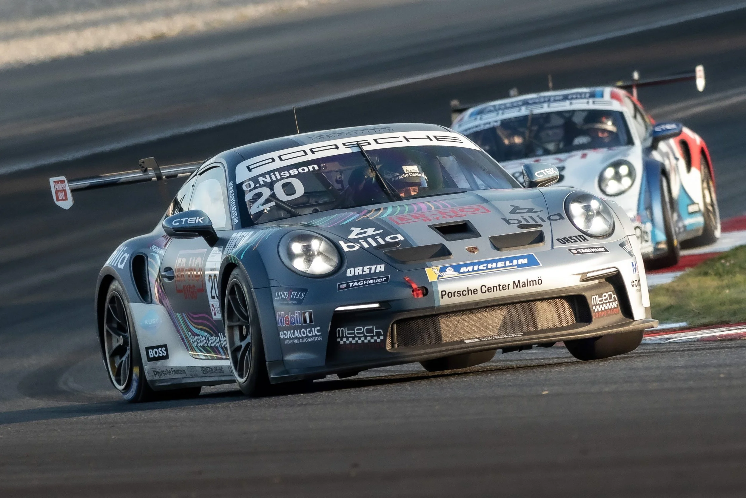 Nilsson and Mtech go for gold in porsche carrera cup final