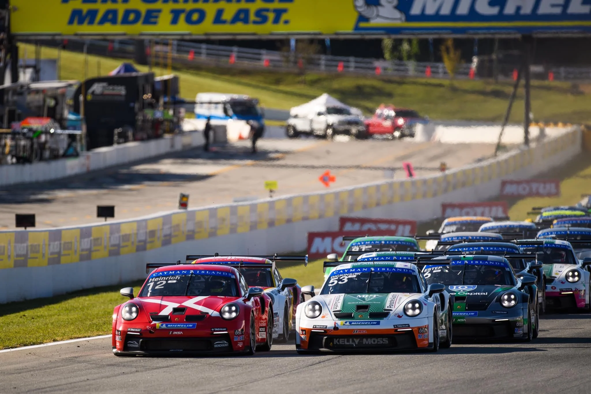 Porsche Junior driver Heinrich wins Carrera Cup, Thompson champion in Atlanta