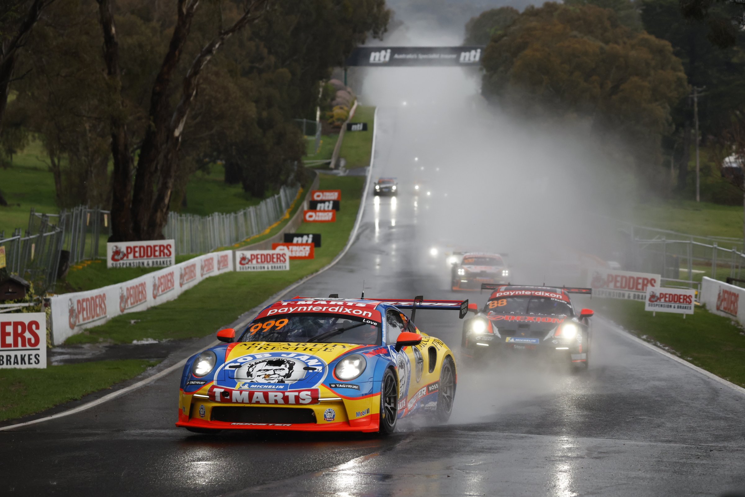 Love, Talbot prevail in big Bathurst wet to claim Round 7 Carrera Cup opener