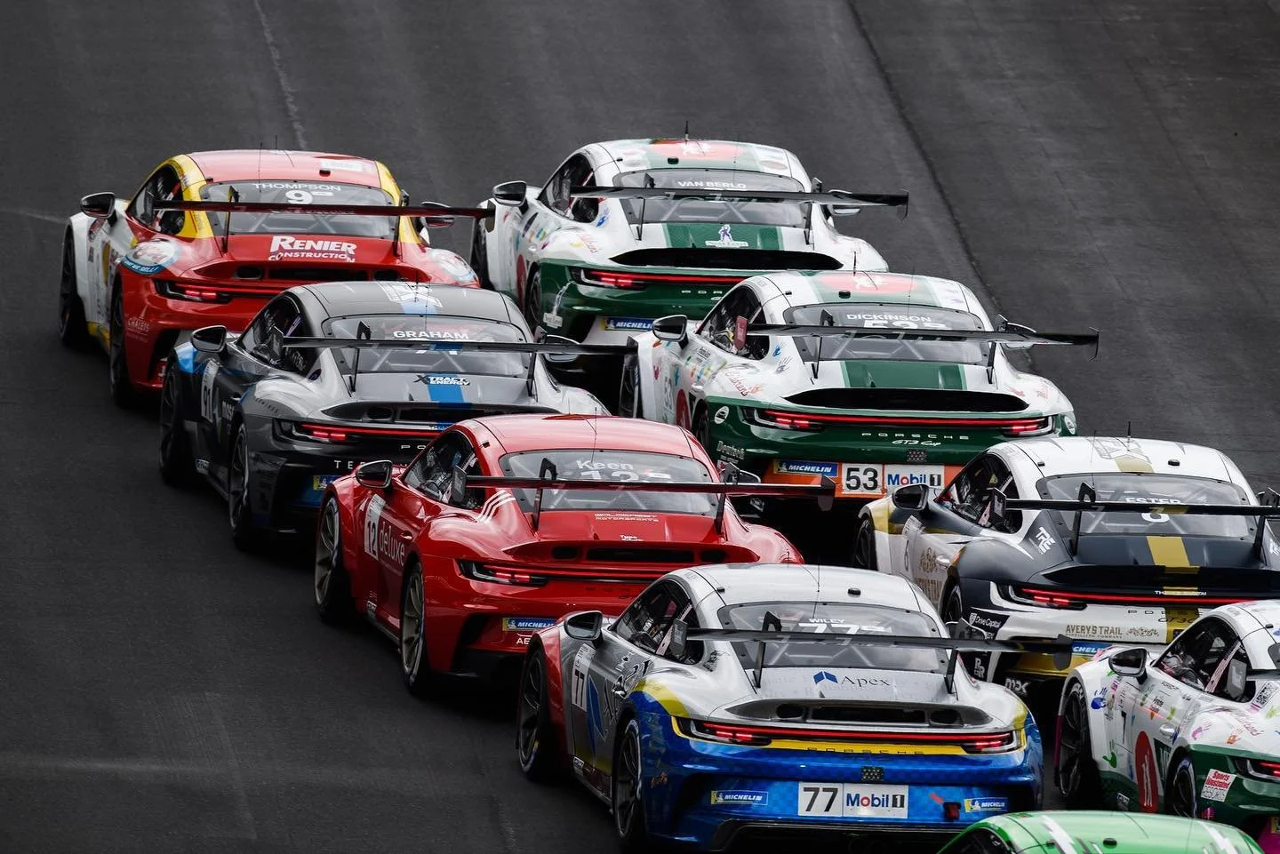 Porsche announces 2023 schedule and Deluxe title partnership for Carrera Cup North America 