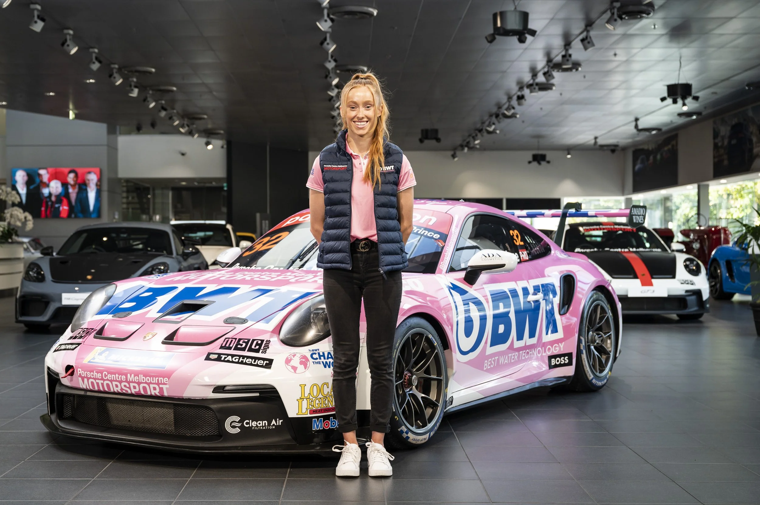 BWT Australia and Courtney Prince join Porsche Centre Melbourne Motorsport