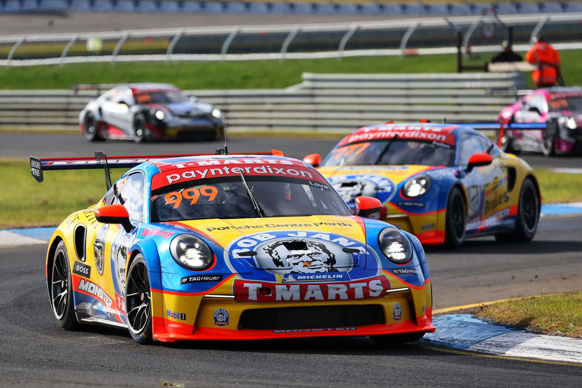 Sonic Motor Racing Services reveals strong three-car line-up for 2023 Carrera Cup title